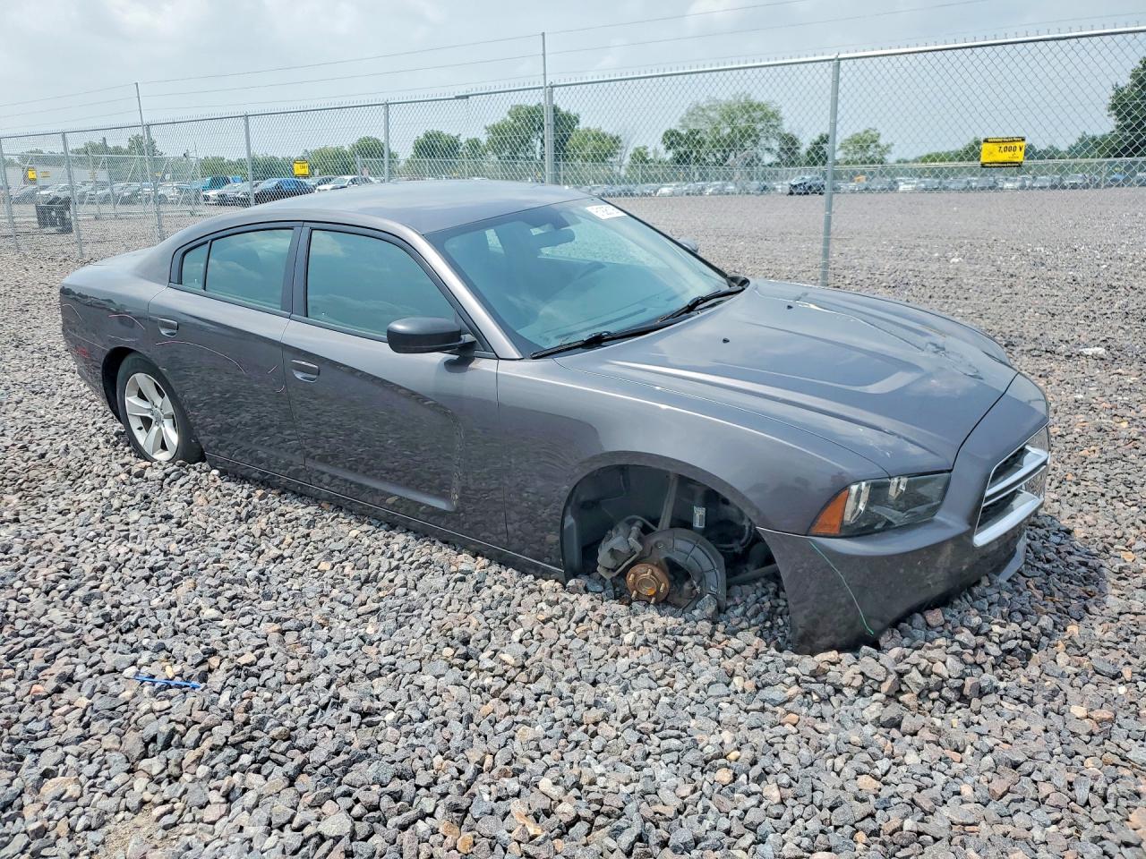 2014 Dodge Charger Se Gray vin: 2C3CDXBG7EH349734