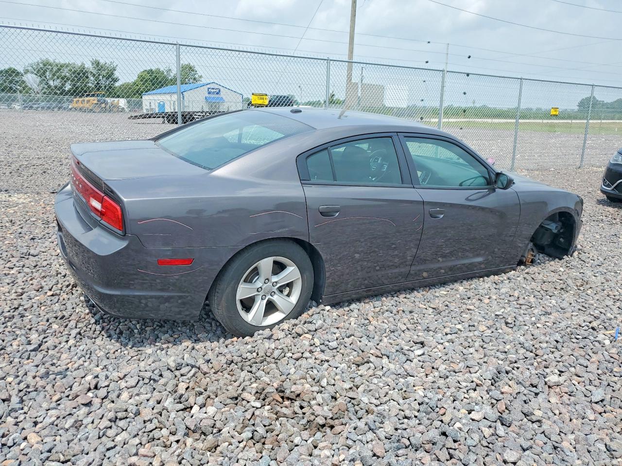 2014 Dodge Charger Se Gray vin: 2C3CDXBG7EH349734