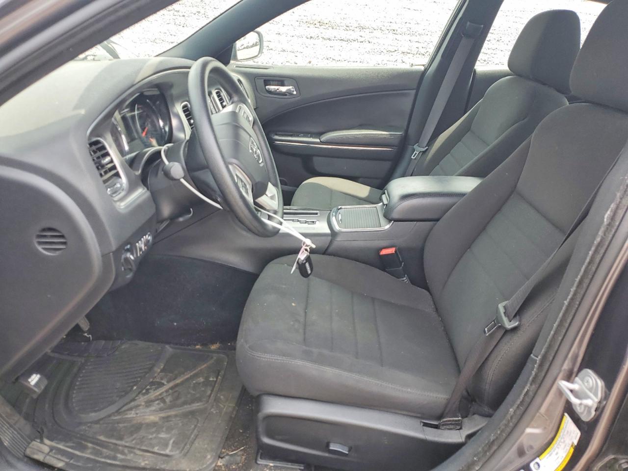2014 Dodge Charger Se Gray vin: 2C3CDXBG7EH349734