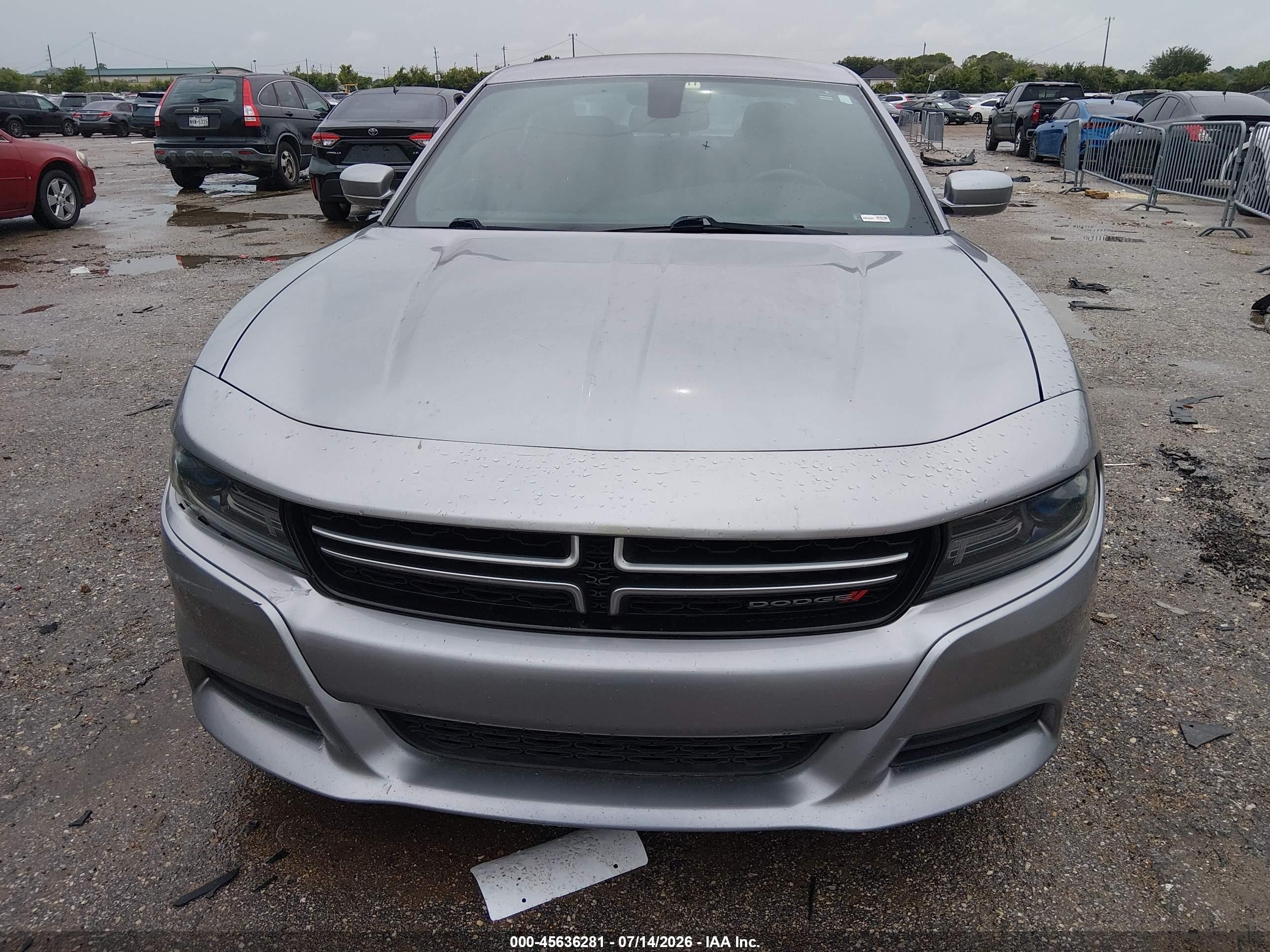 2015 Dodge Charger Se Silver vin: 2C3CDXBG7FH752193