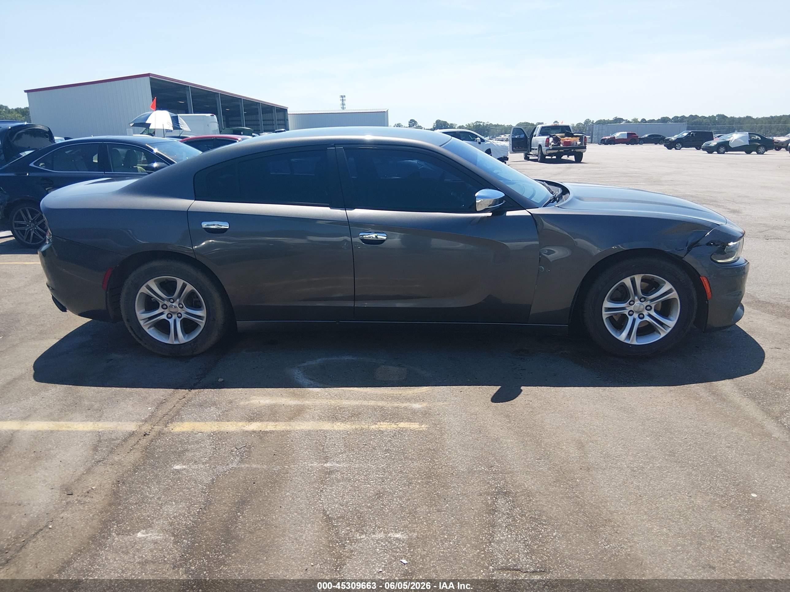 2015 Dodge Charger Se Серый vin: 2C3CDXBG7FH768247