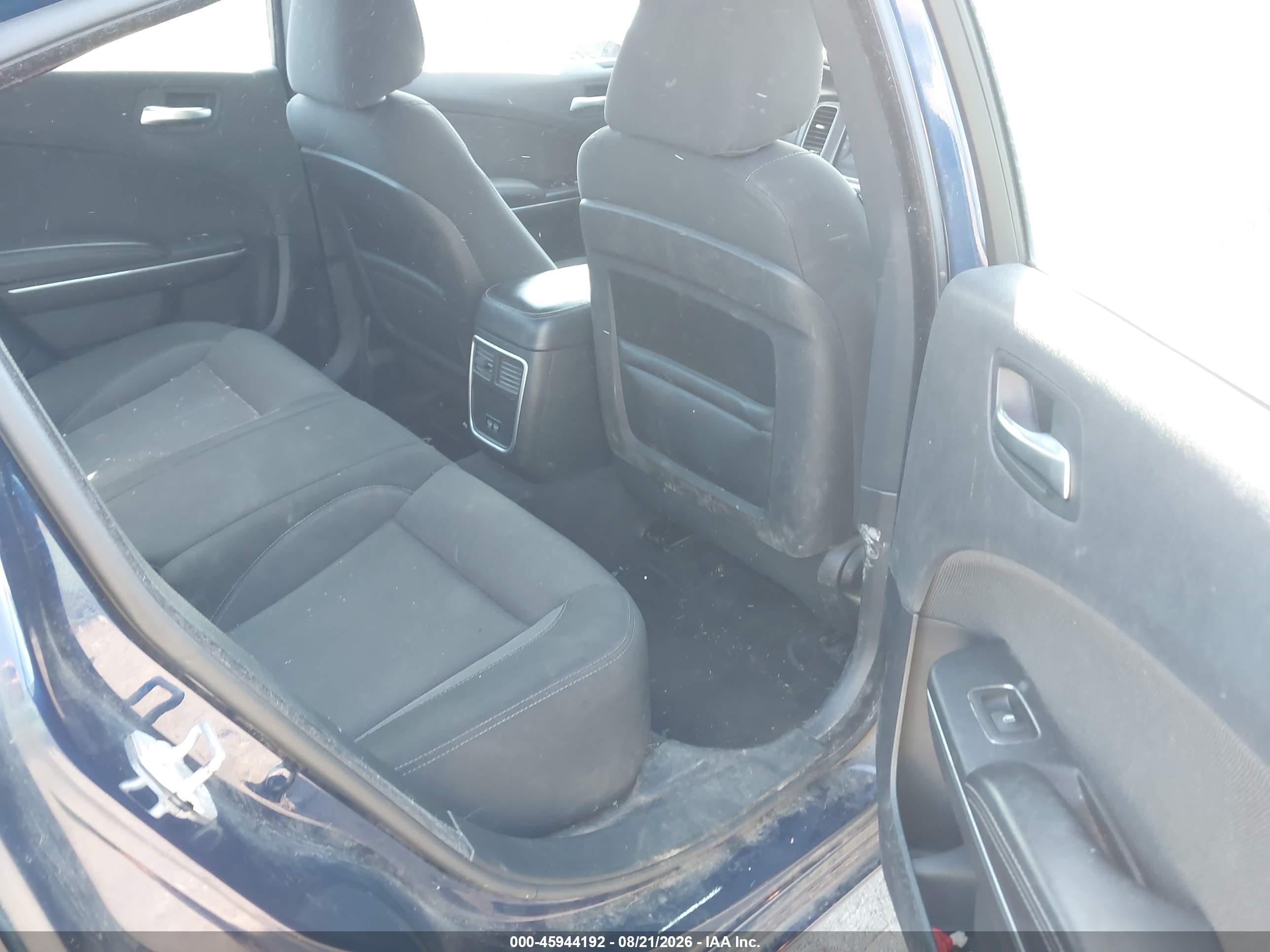 2015 Dodge Charger Se Blue vin: 2C3CDXBG7FH795285