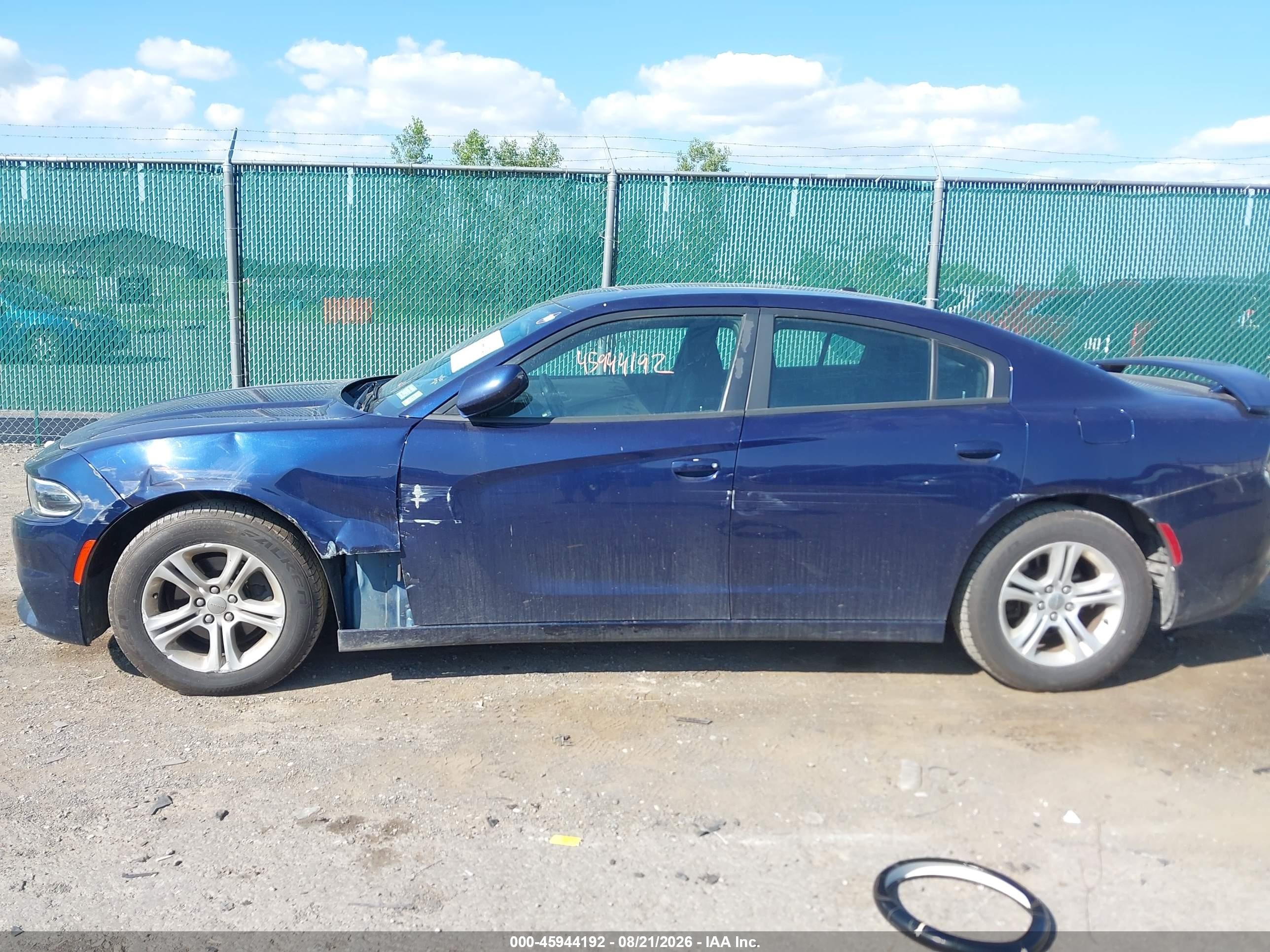 2015 Dodge Charger Se Blue vin: 2C3CDXBG7FH795285