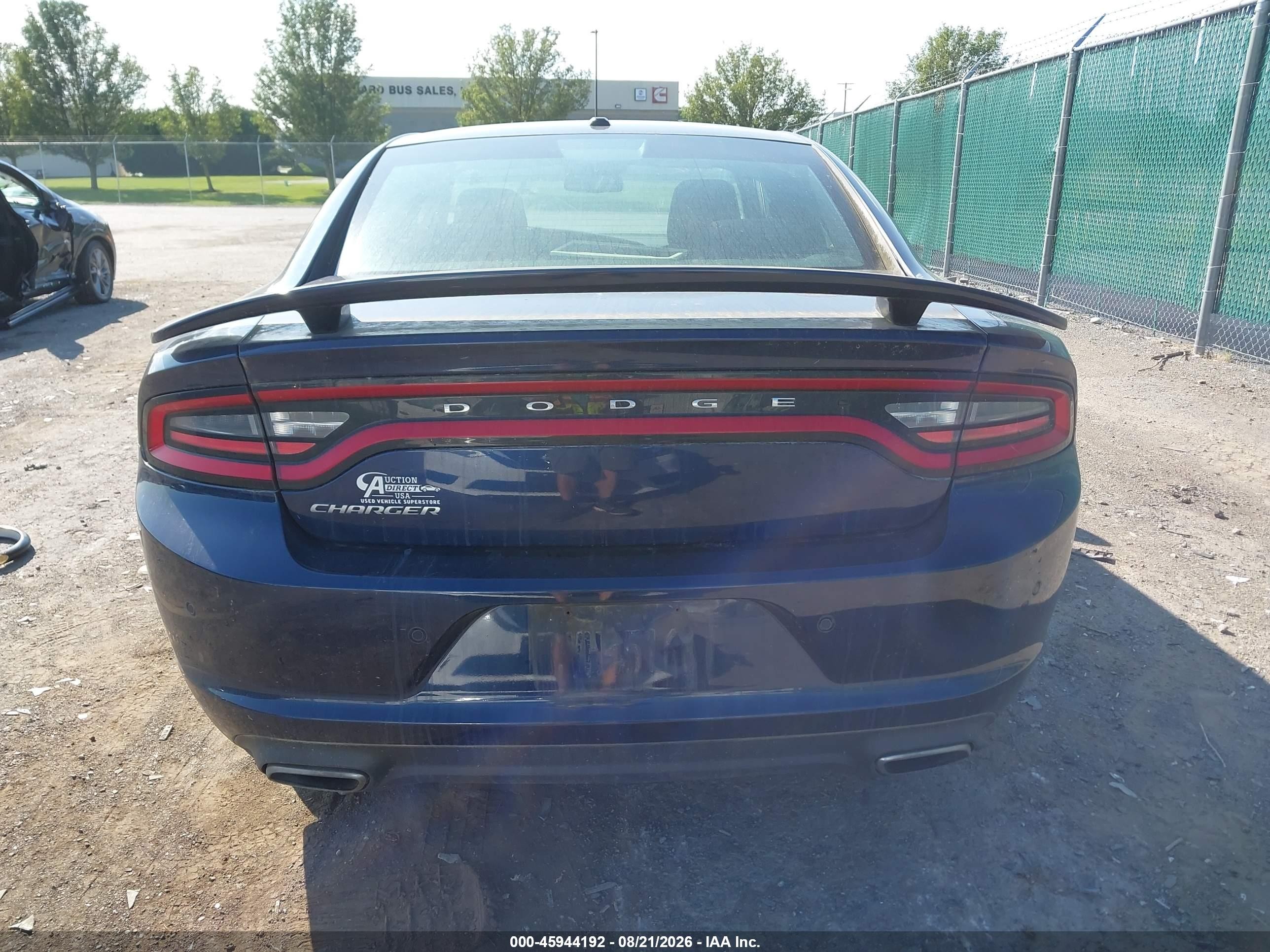 2015 Dodge Charger Se Blue vin: 2C3CDXBG7FH795285