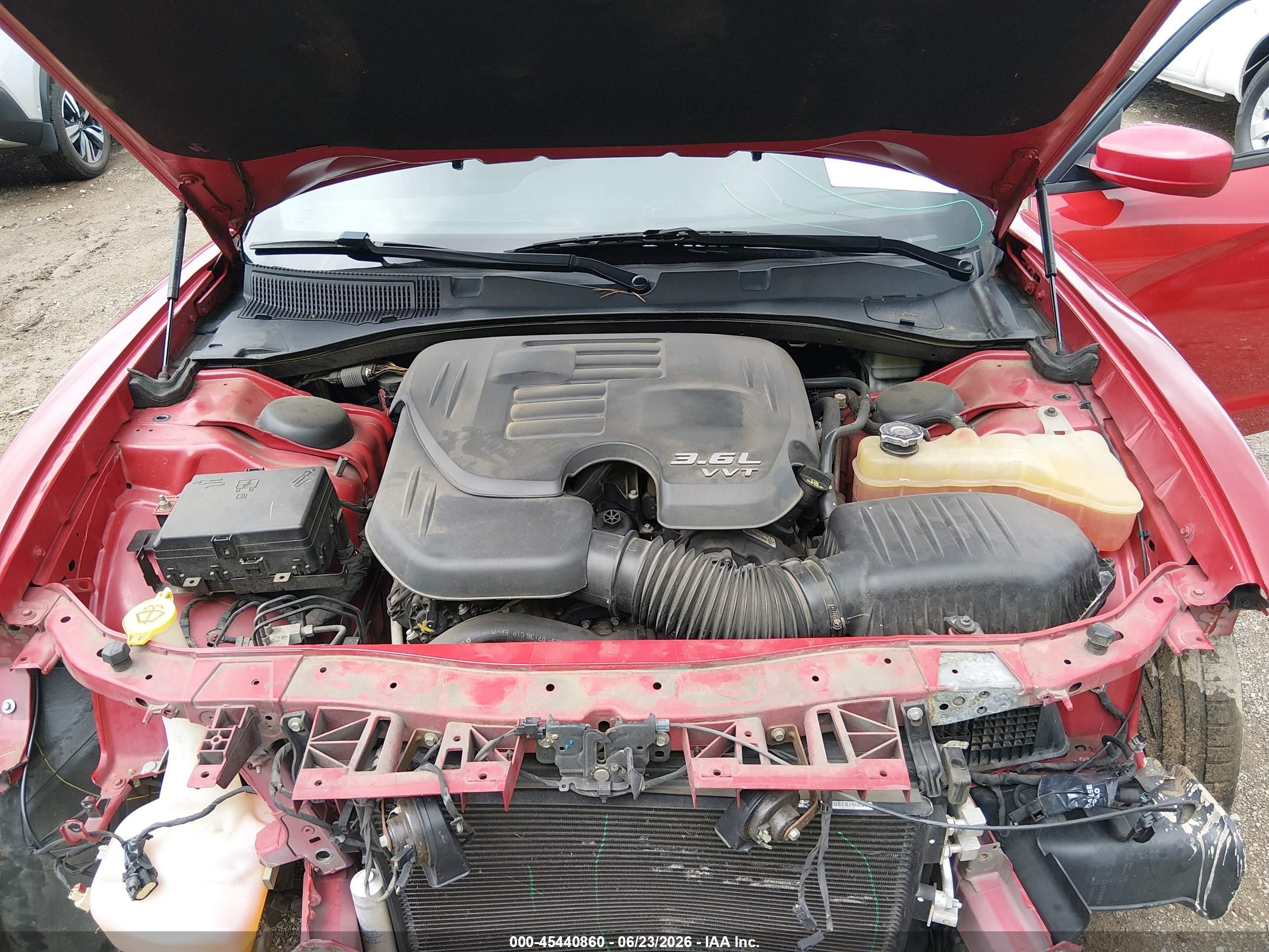 2015 Dodge Charger Se Red vin: 2C3CDXBG7FH795464