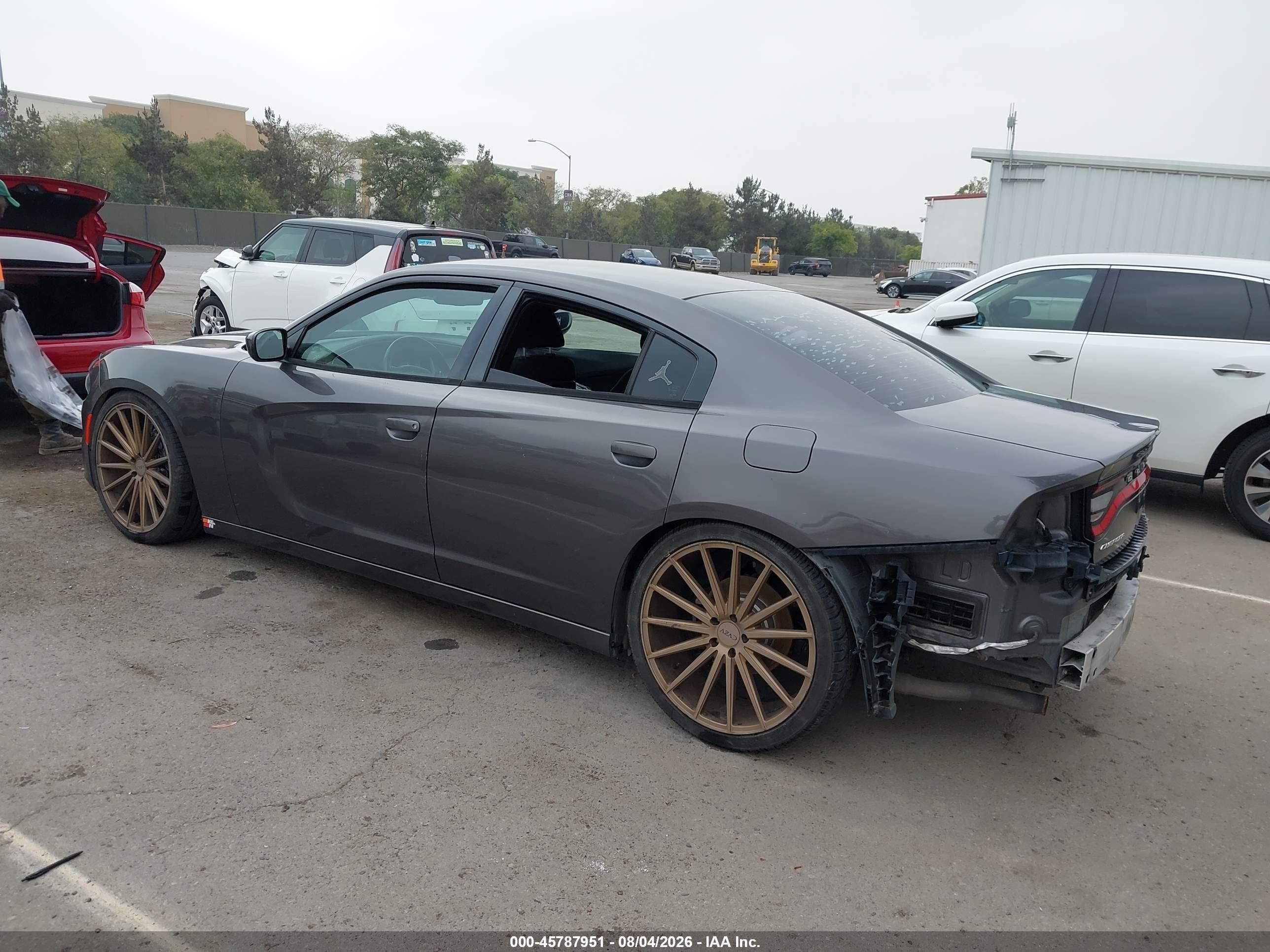2015 Dodge Charger Se Gray vin: 2C3CDXBG7FH826650