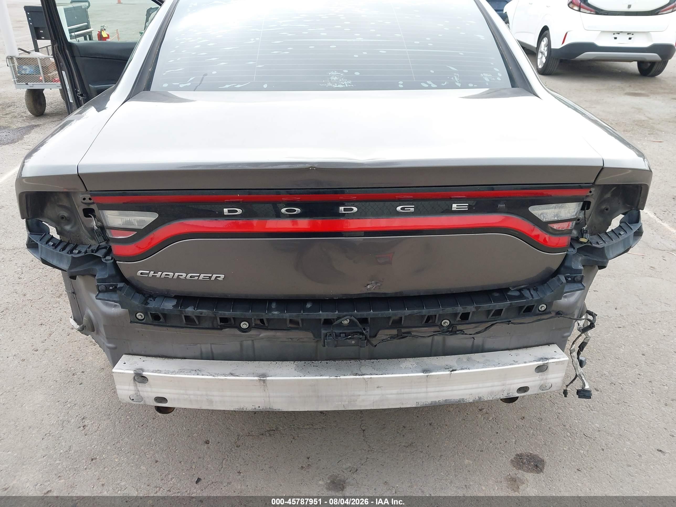2015 Dodge Charger Se Gray vin: 2C3CDXBG7FH826650