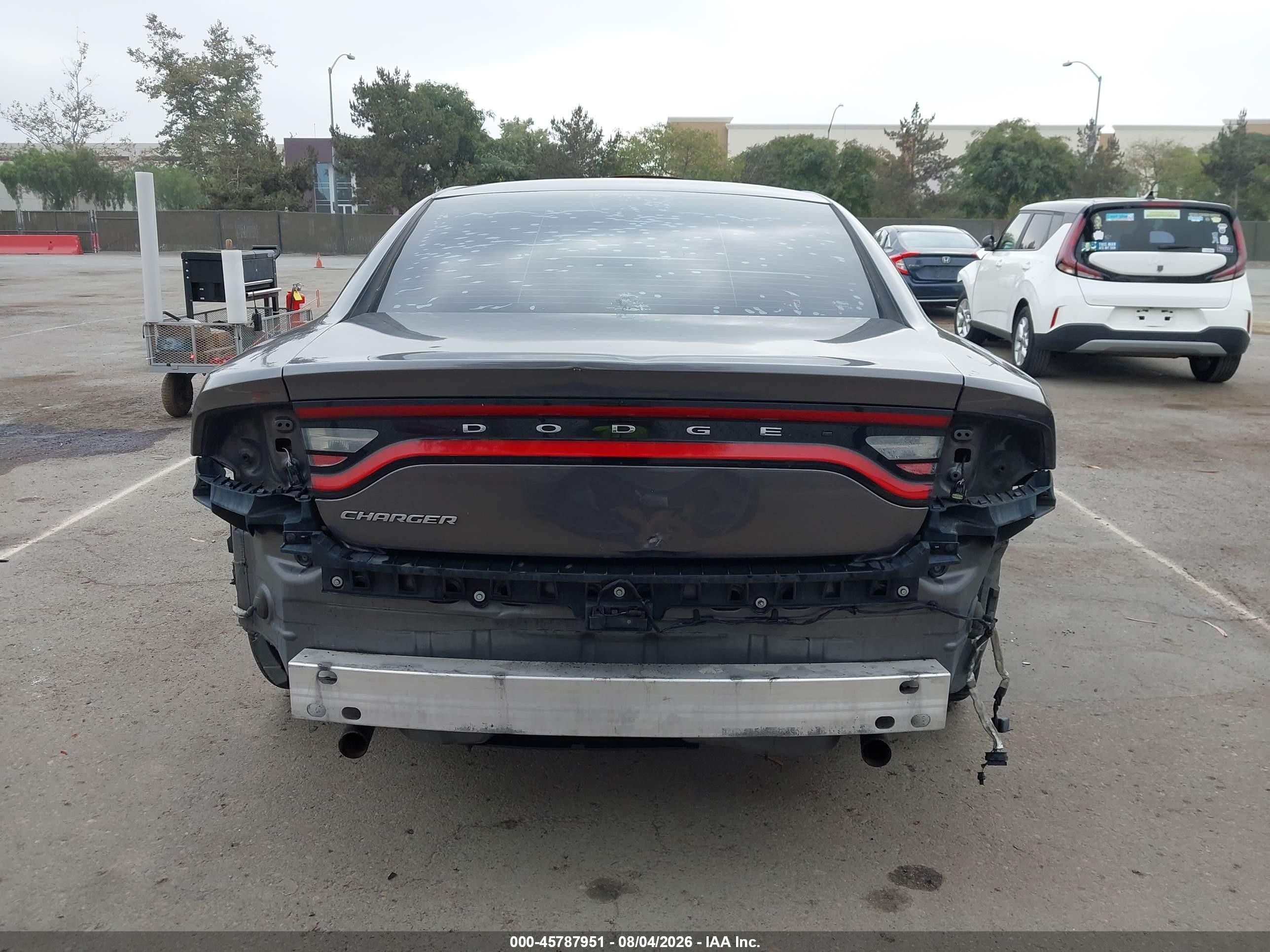 2015 Dodge Charger Se Gray vin: 2C3CDXBG7FH826650
