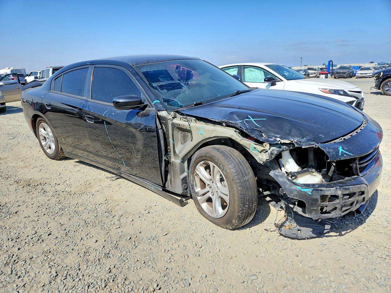 2020 Dodge Charger Sxt Black vin: 2C3CDXBG7LH124016
