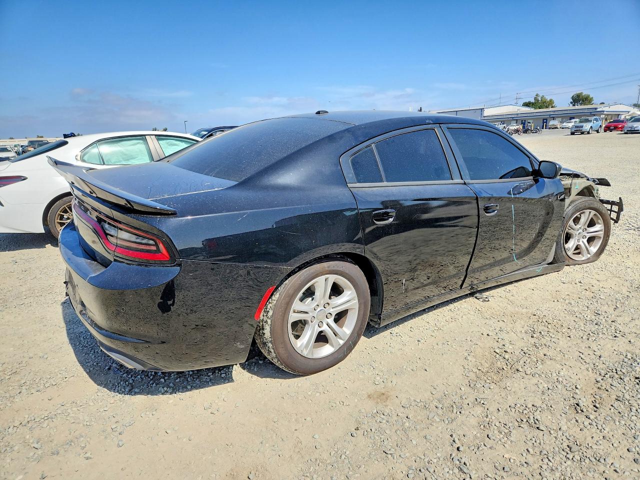 2020 Dodge Charger Sxt Black vin: 2C3CDXBG7LH124016