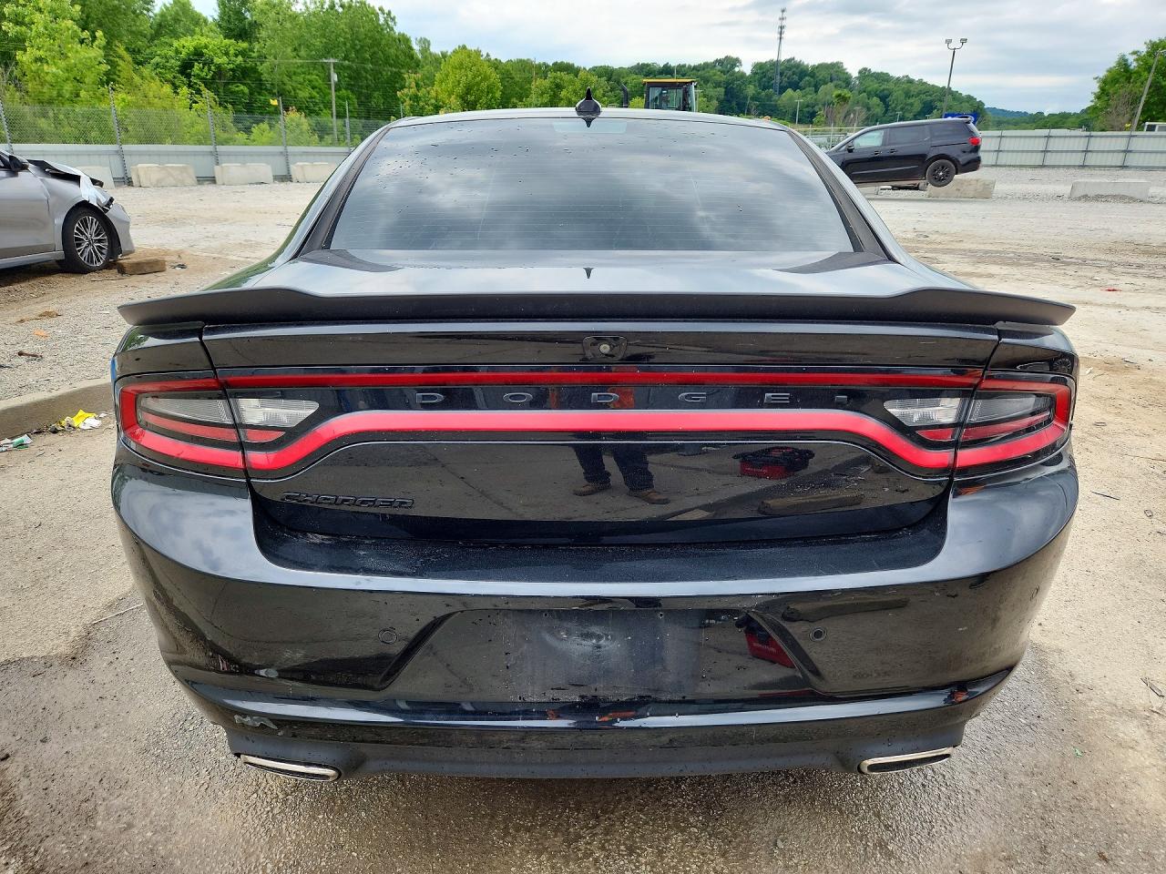 2020 Dodge Charger Sxt Black vin: 2C3CDXBG7LH136599