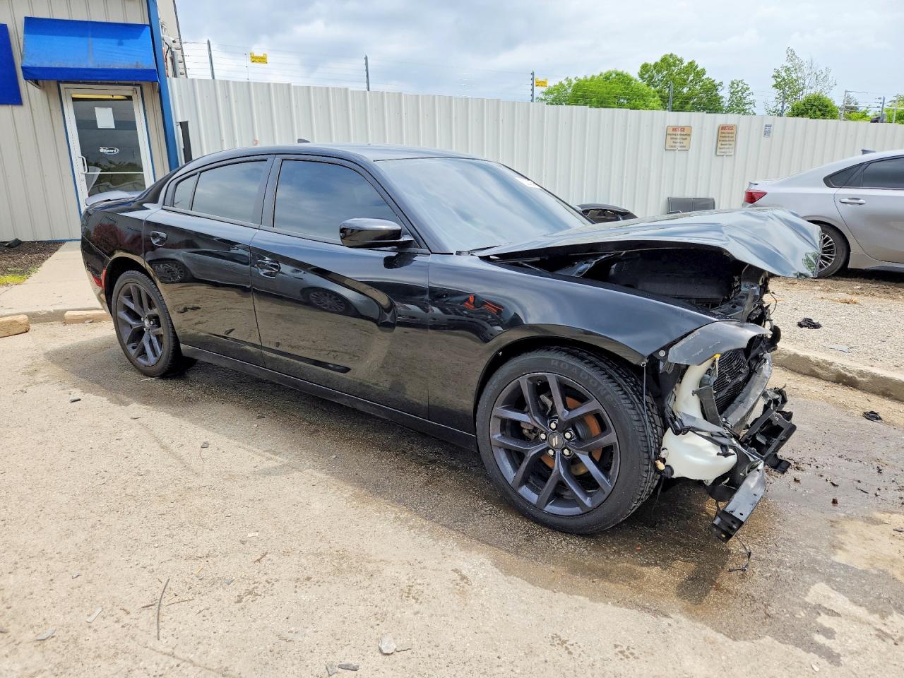 2020 Dodge Charger Sxt Black vin: 2C3CDXBG7LH136599