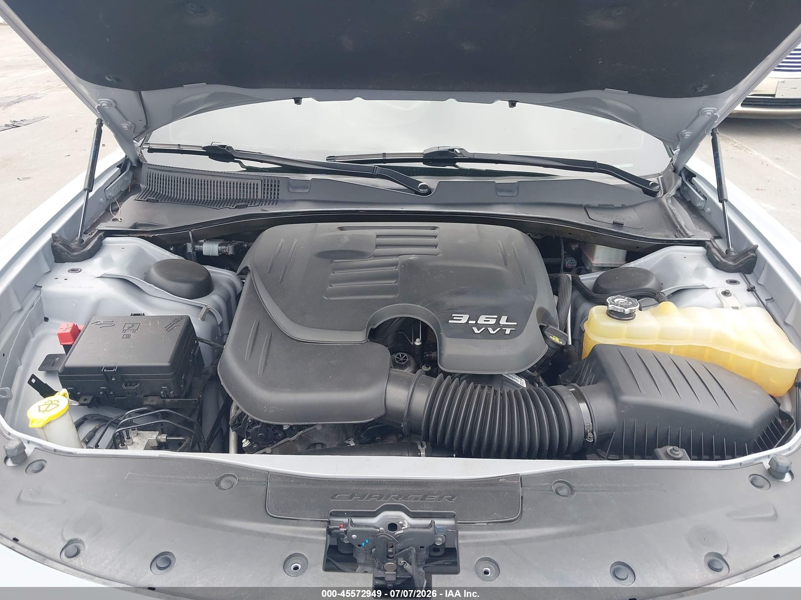 2021 Dodge Charger Sxt Rwd Серый vin: 2C3CDXBG7MH536700