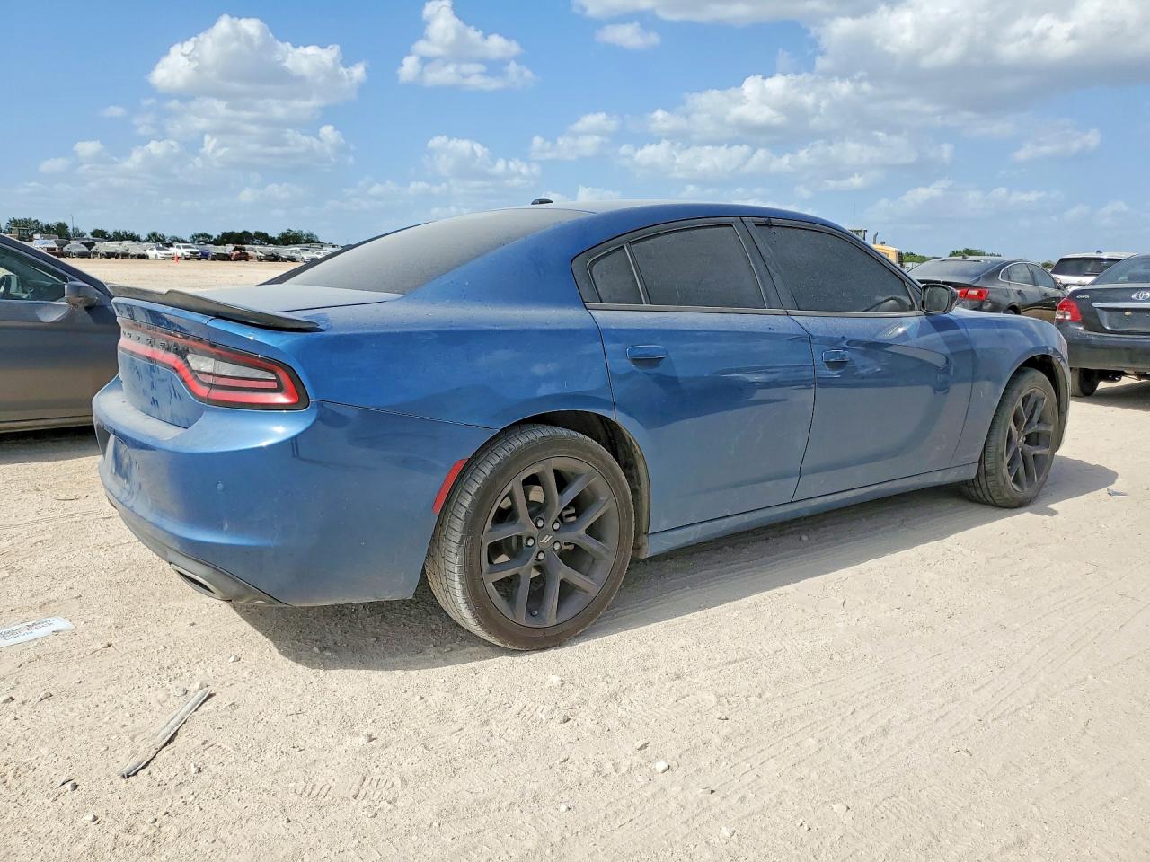 2021 Dodge Charger Sxt Blue vin: 2C3CDXBG7MH588067