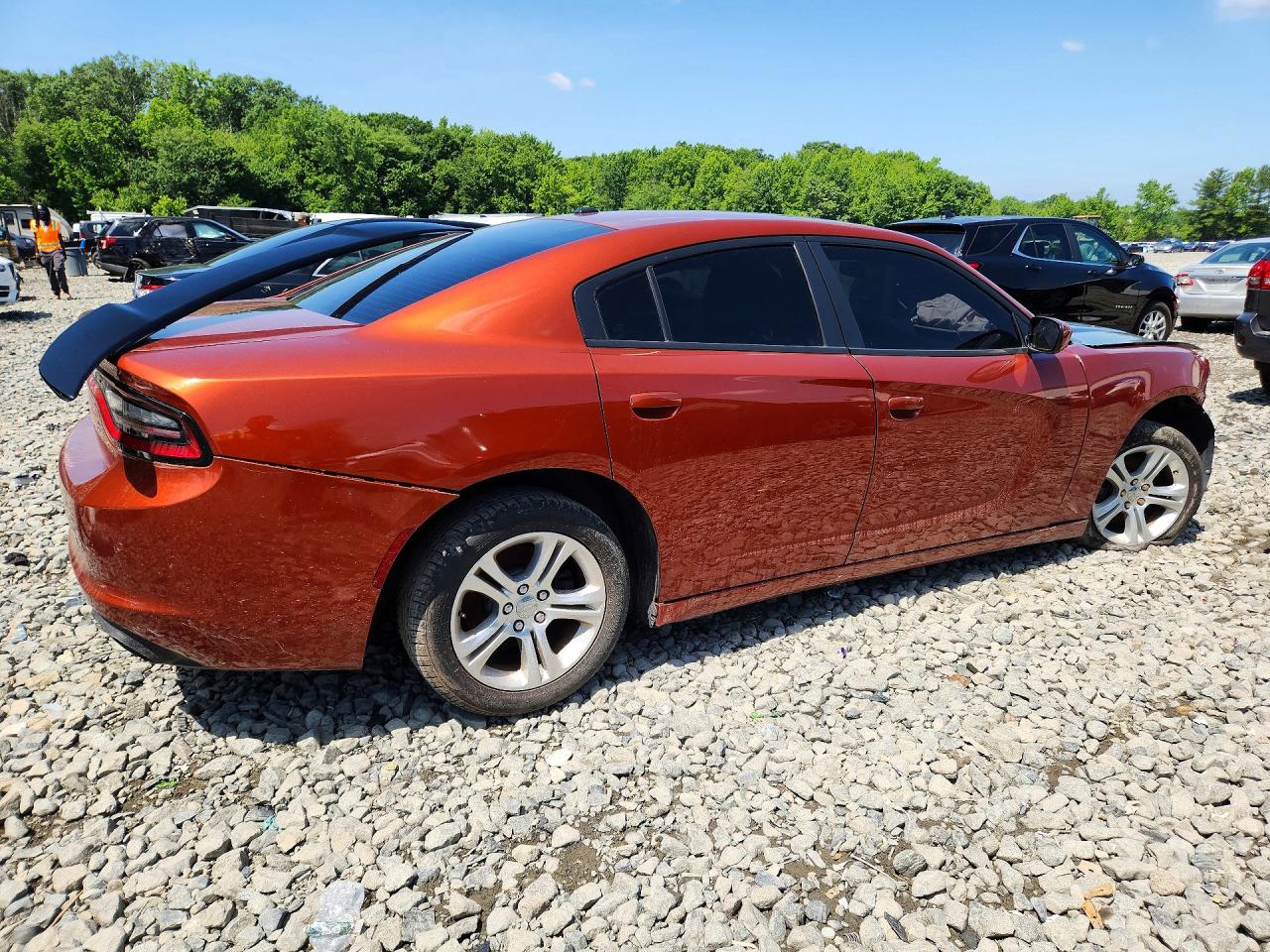 2021 Dodge Charger Sxt Two Tone vin: 2C3CDXBG7MH624582