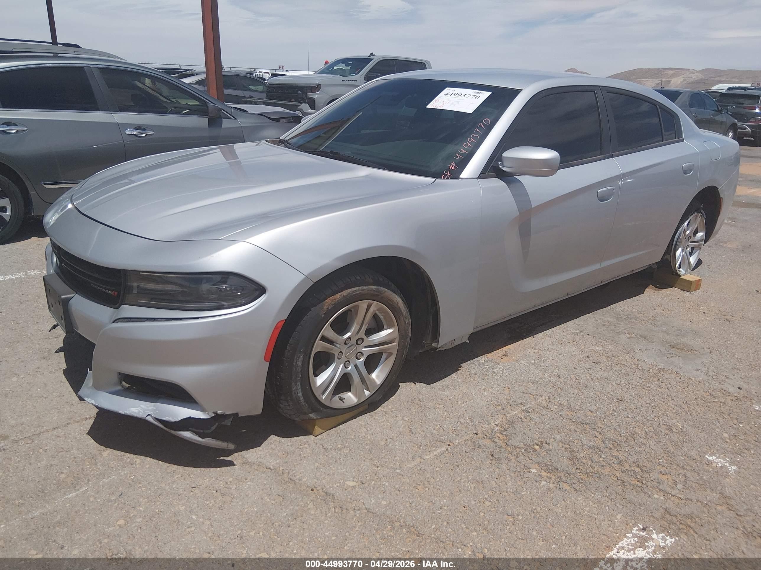 2021 Dodge Charger Sxt Rwd Silver vin: 2C3CDXBG7MH632181