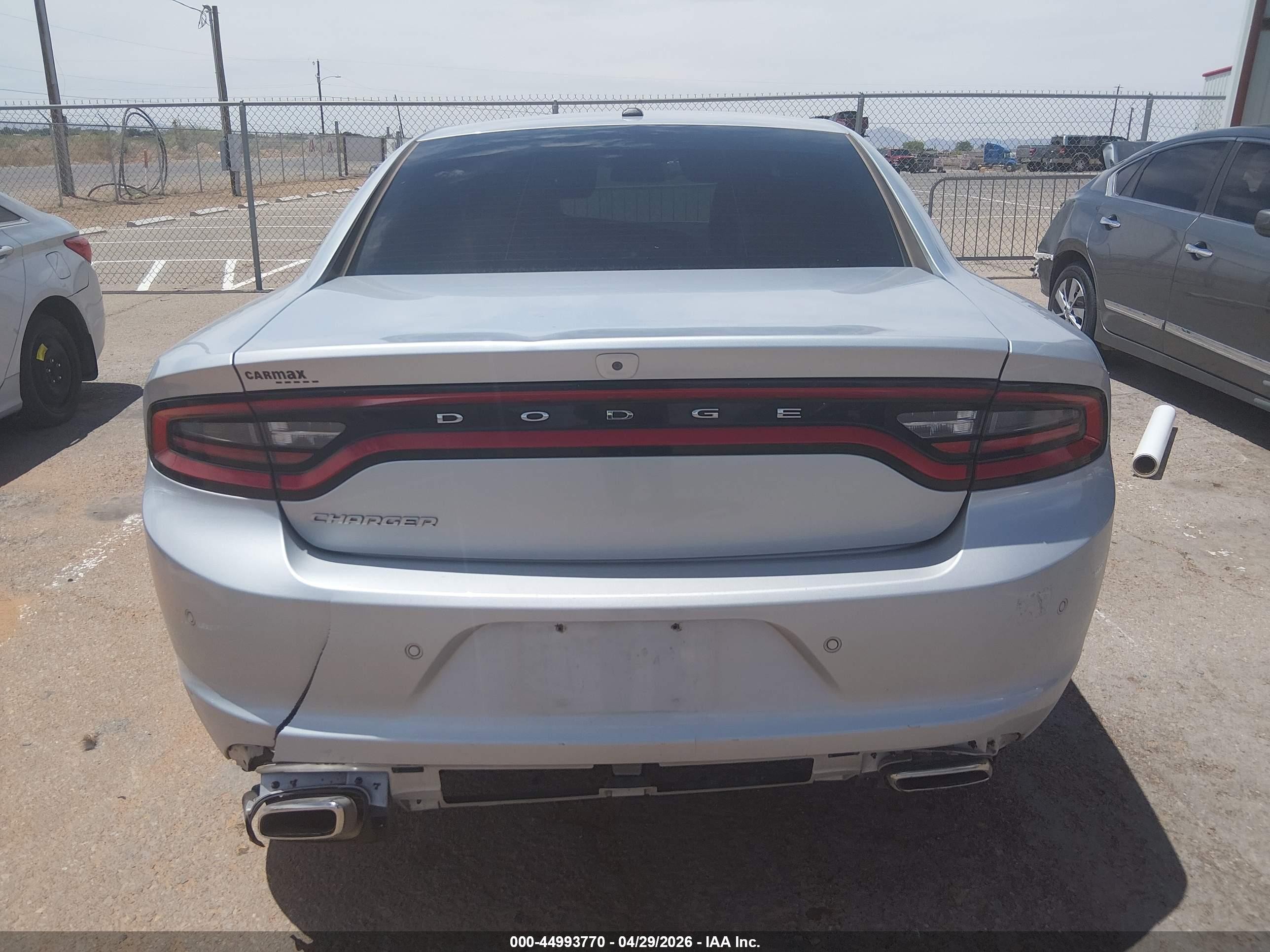 2021 Dodge Charger Sxt Rwd Silver vin: 2C3CDXBG7MH632181