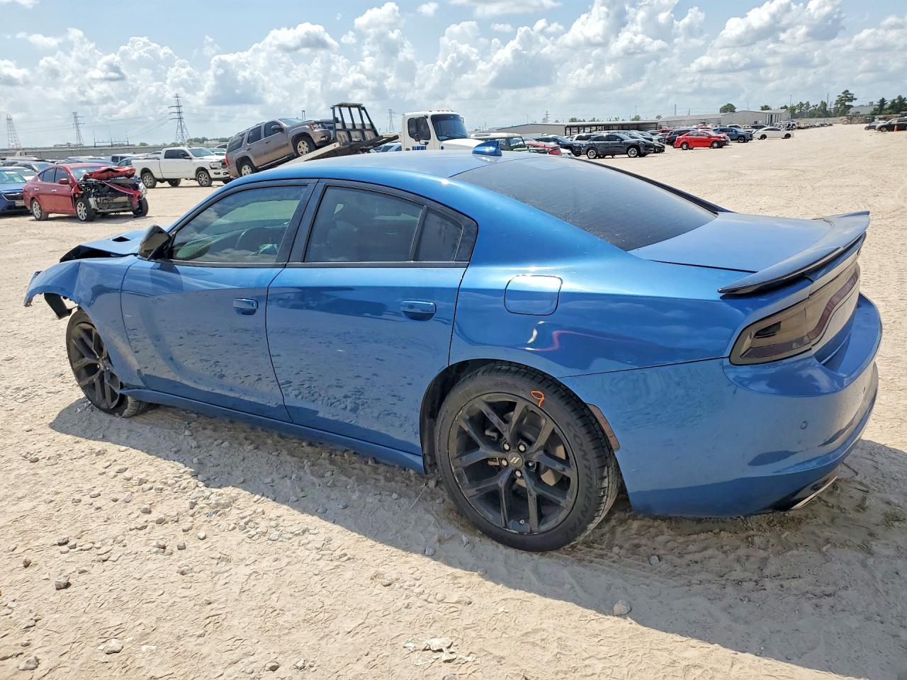 2023 Dodge Charger Sxt Синий vin: 2C3CDXBG7PH607737