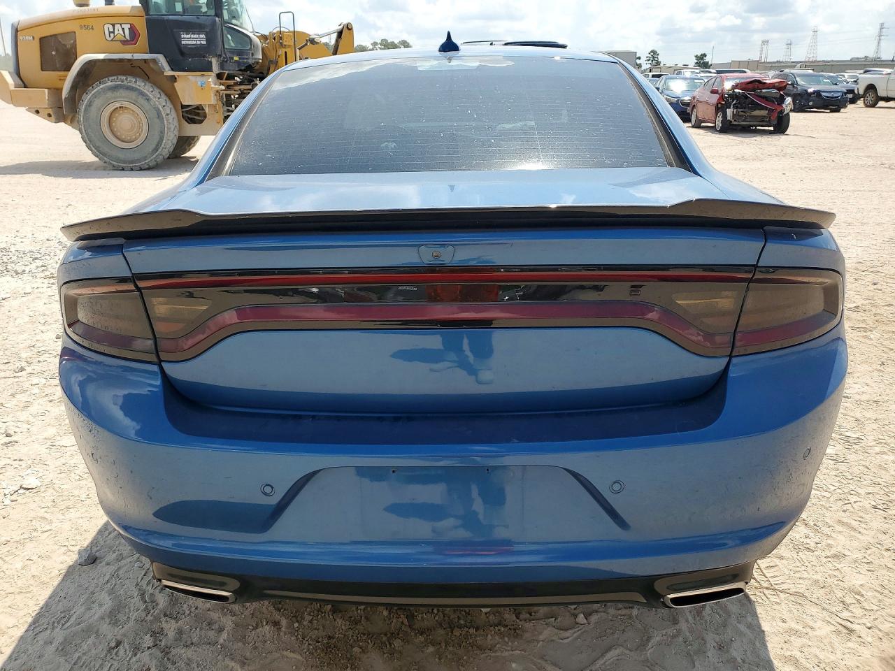 2023 Dodge Charger Sxt Синий vin: 2C3CDXBG7PH607737