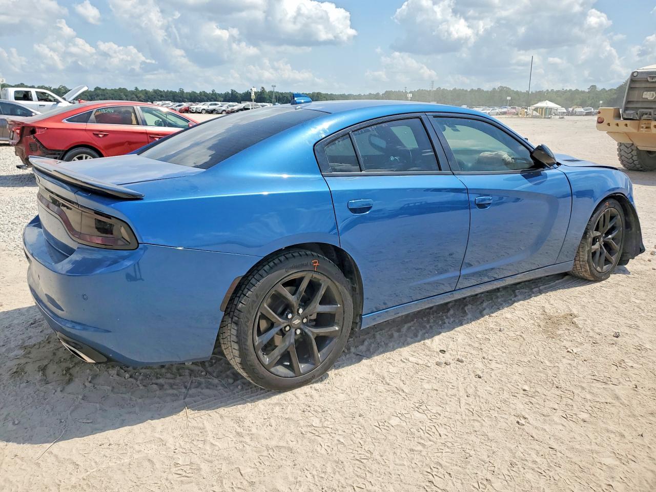 2023 Dodge Charger Sxt Синий vin: 2C3CDXBG7PH607737