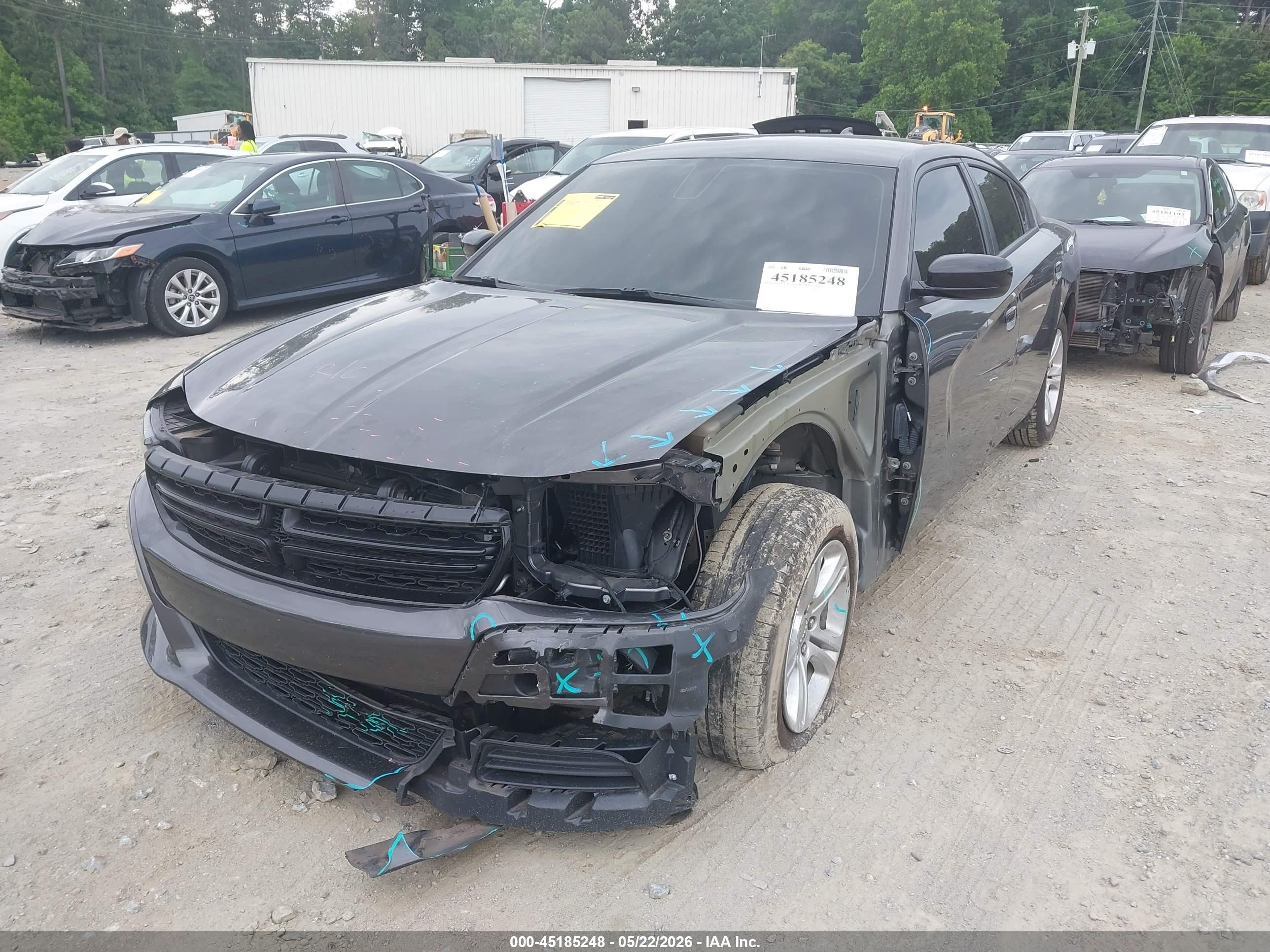 2023 Dodge Charger Sxt Gray vin: 2C3CDXBG7PH639720
