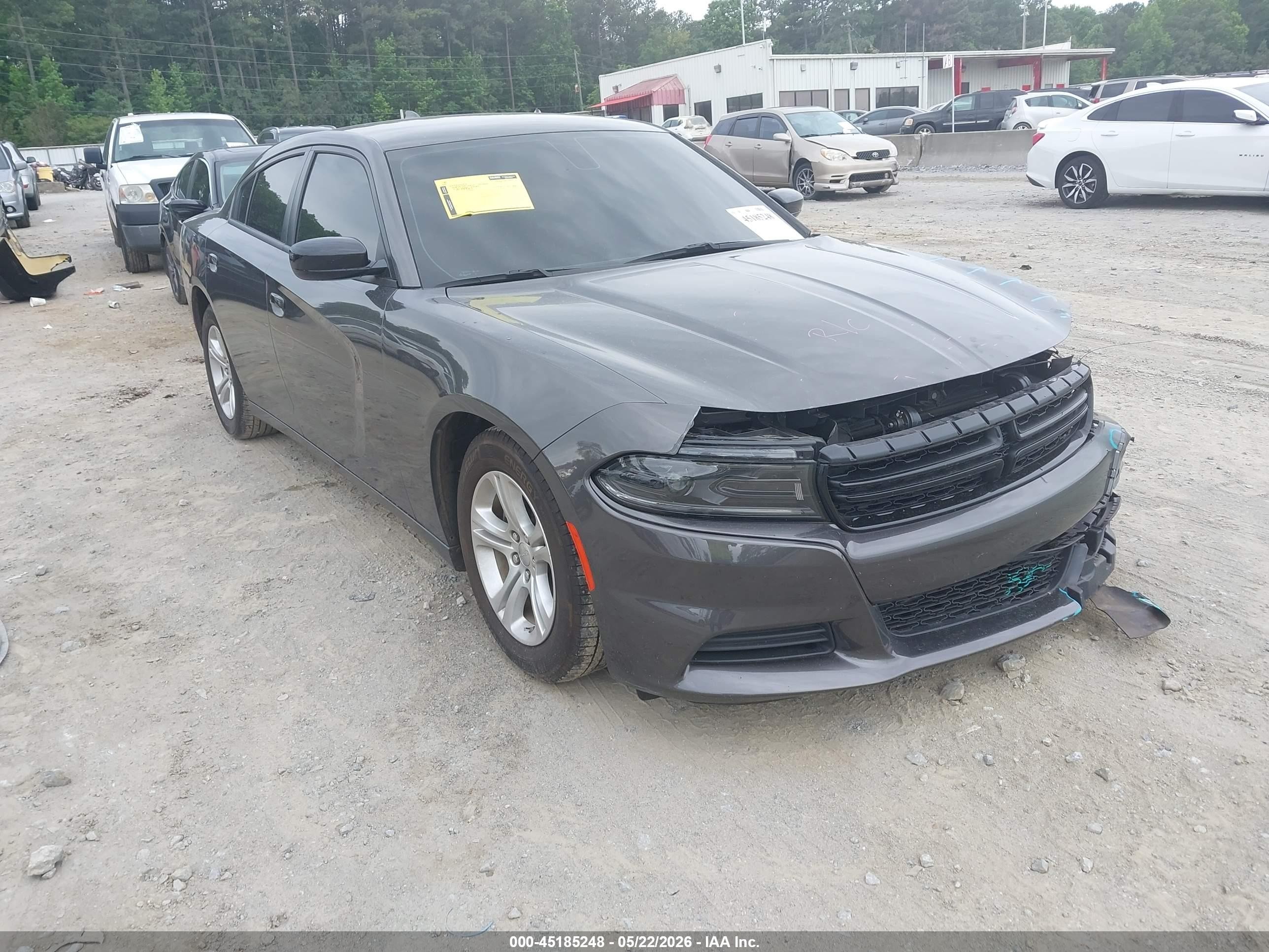 2023 Dodge Charger Sxt Серый vin: 2C3CDXBG7PH639720