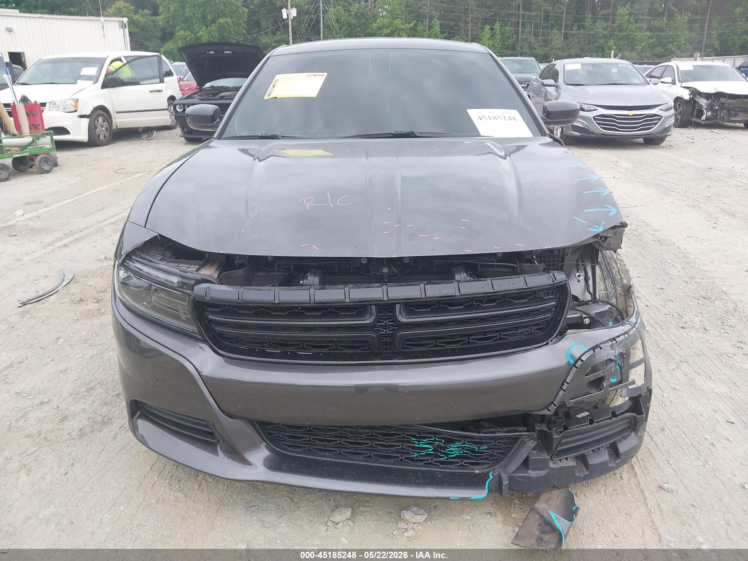 2023 Dodge Charger Sxt Gray vin: 2C3CDXBG7PH639720