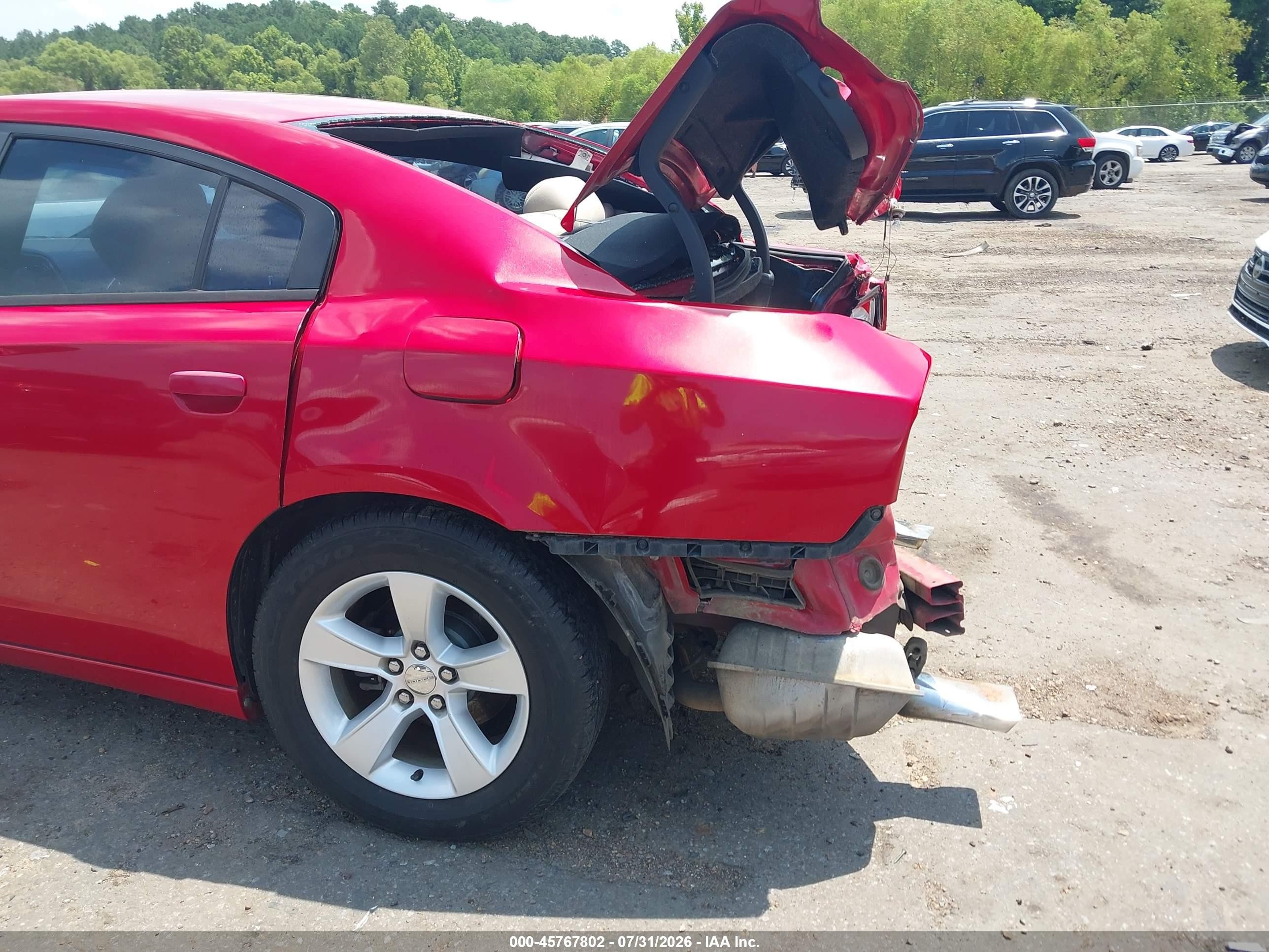 2012 Dodge Charger Se Burgundy vin: 2C3CDXBG8CH202416