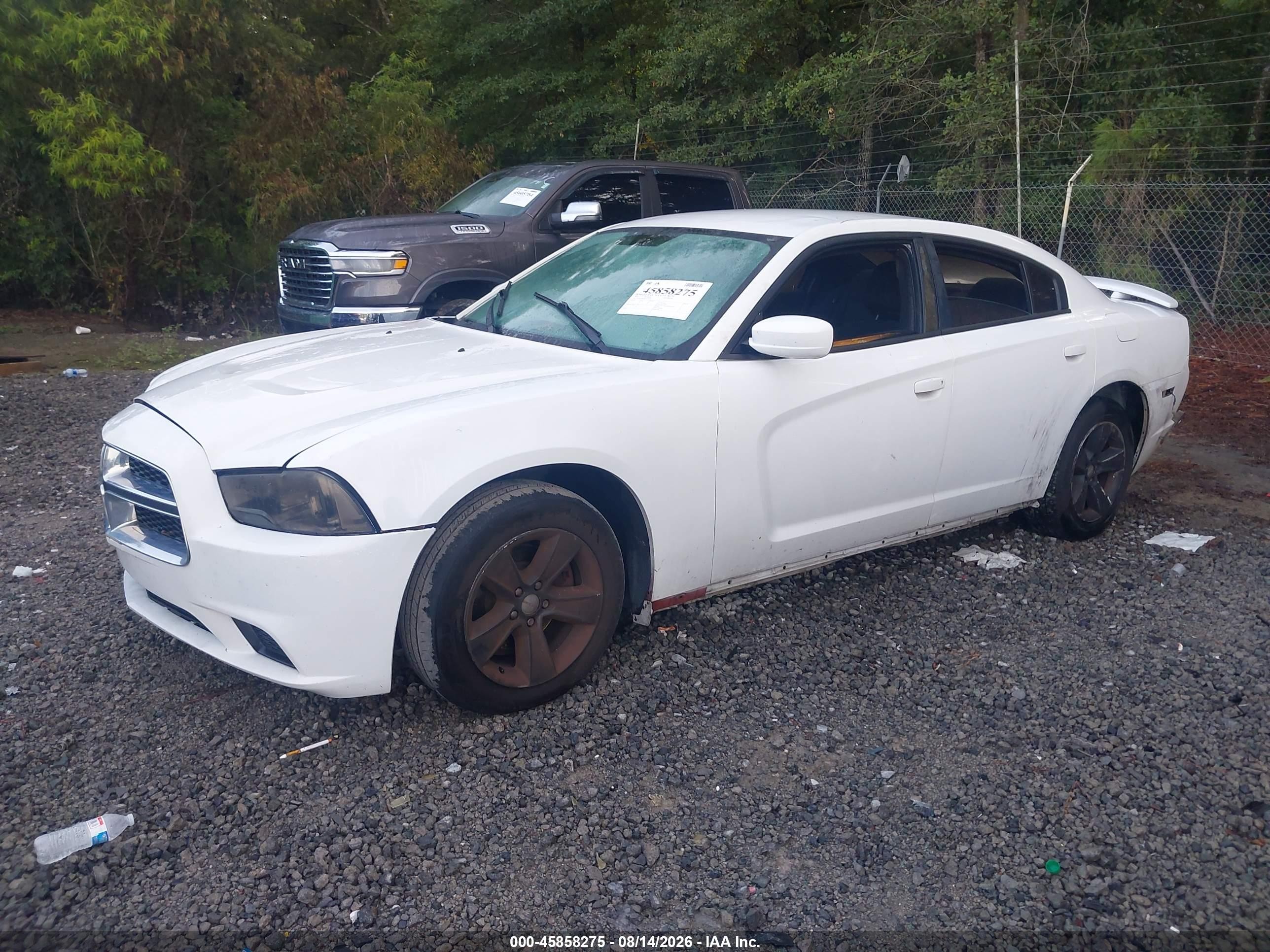 2012 Dodge Charger Se Белый vin: 2C3CDXBG8CH212038