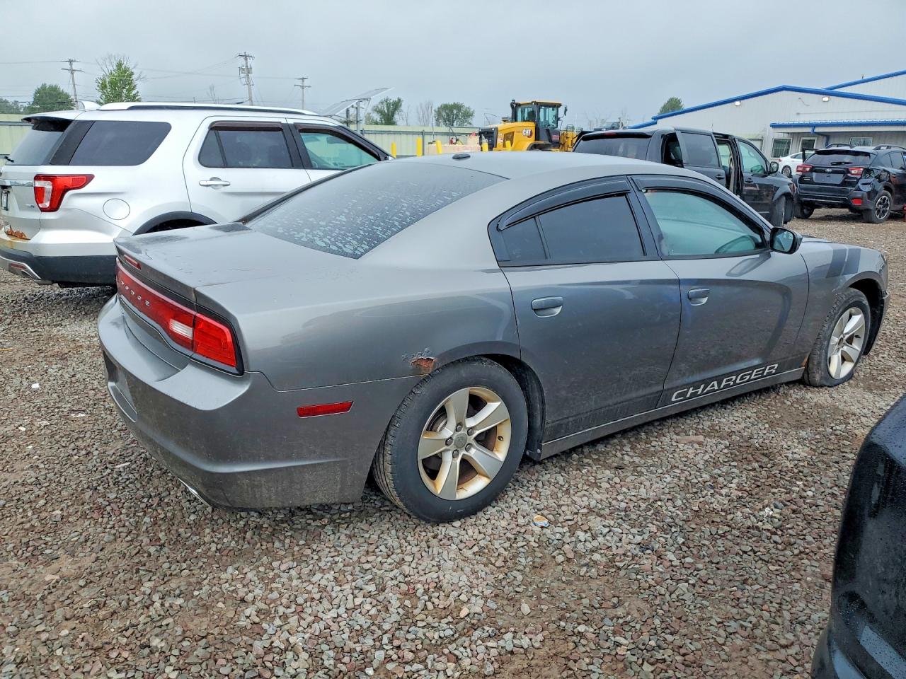 2012 Dodge Charger Se Серебряный vin: 2C3CDXBG8CH215036