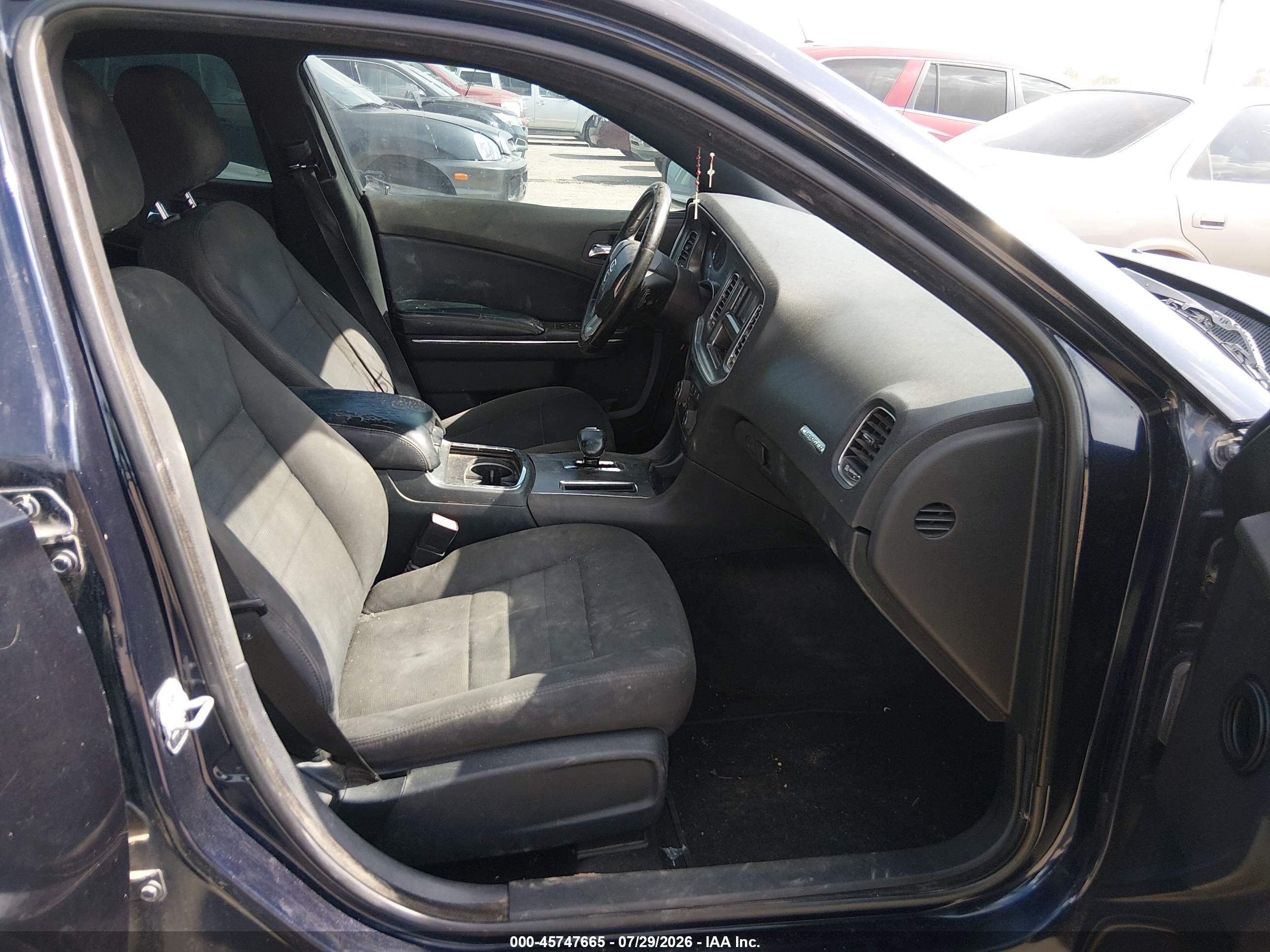 2012 Dodge Charger Se Navy vin: 2C3CDXBG8CH215585