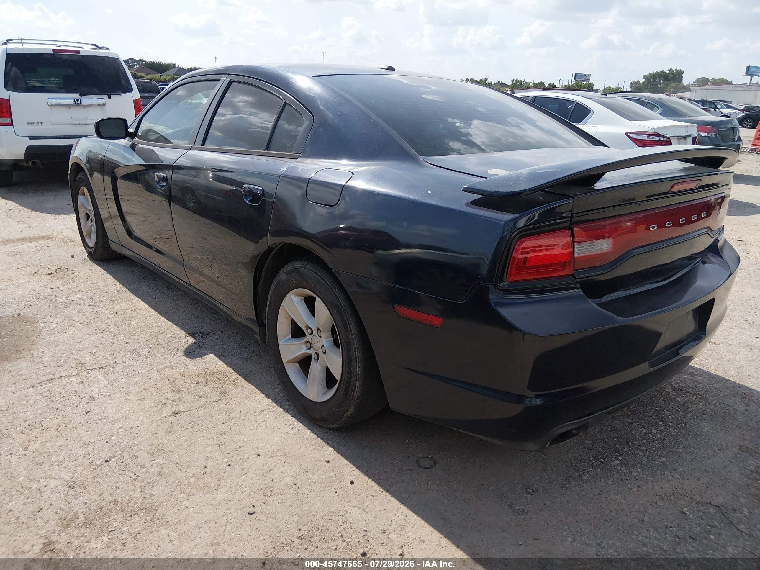 2012 Dodge Charger Se Navy vin: 2C3CDXBG8CH215585