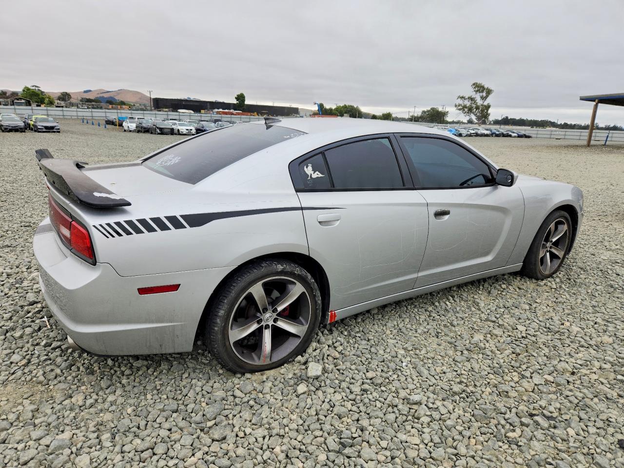 2012 Dodge Charger Se Silver vin: 2C3CDXBG8CH218499
