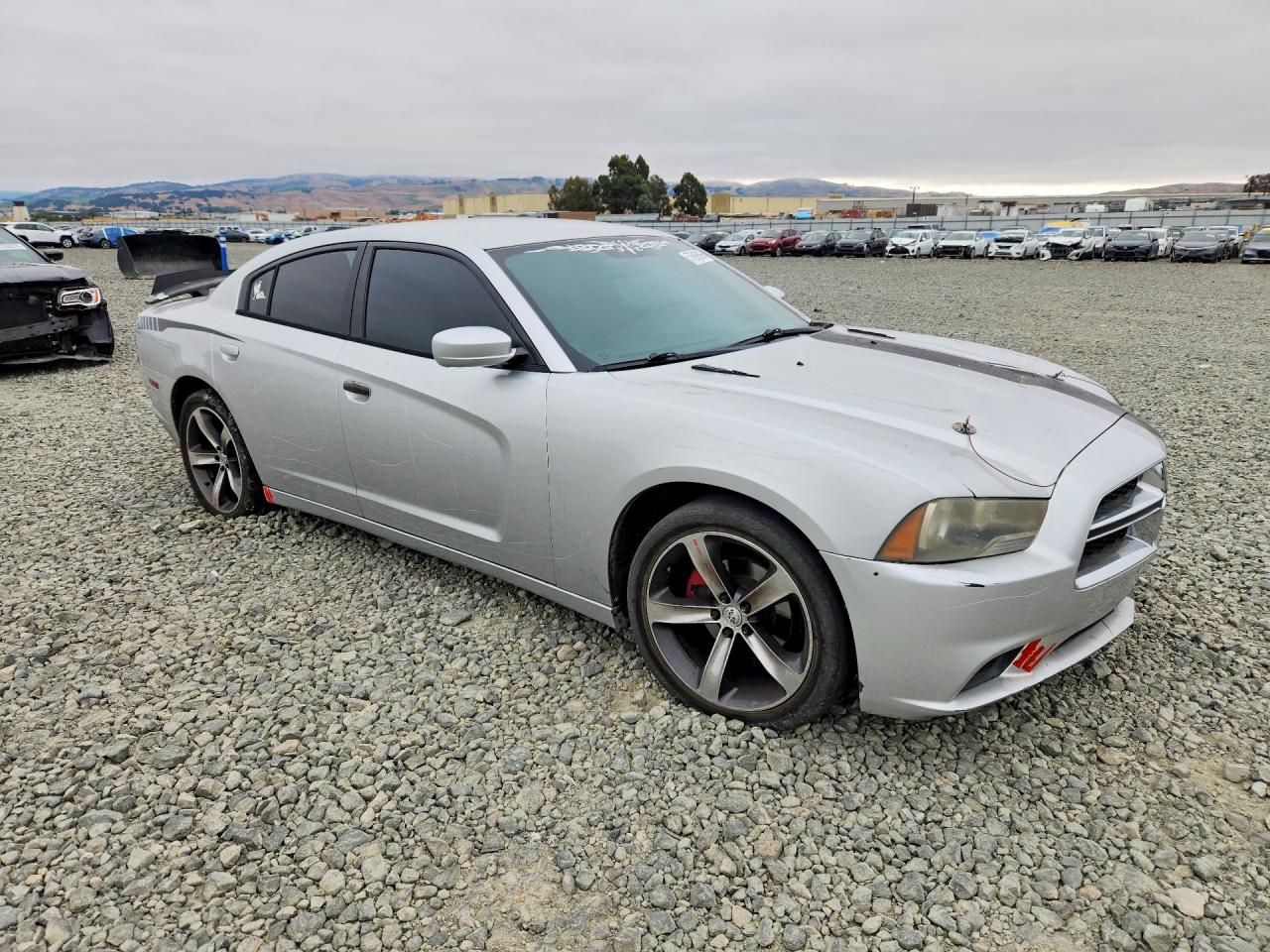 2012 Dodge Charger Se Silver vin: 2C3CDXBG8CH218499