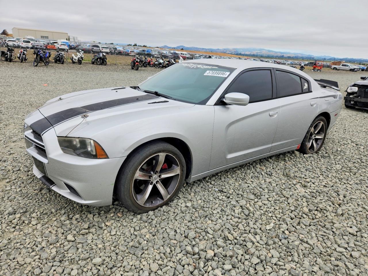 2012 Dodge Charger Se Silver vin: 2C3CDXBG8CH218499