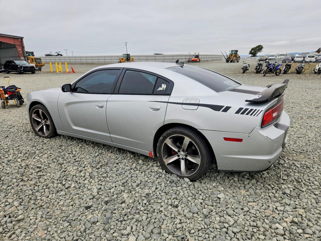 2012 Dodge Charger Se Silver vin: 2C3CDXBG8CH218499