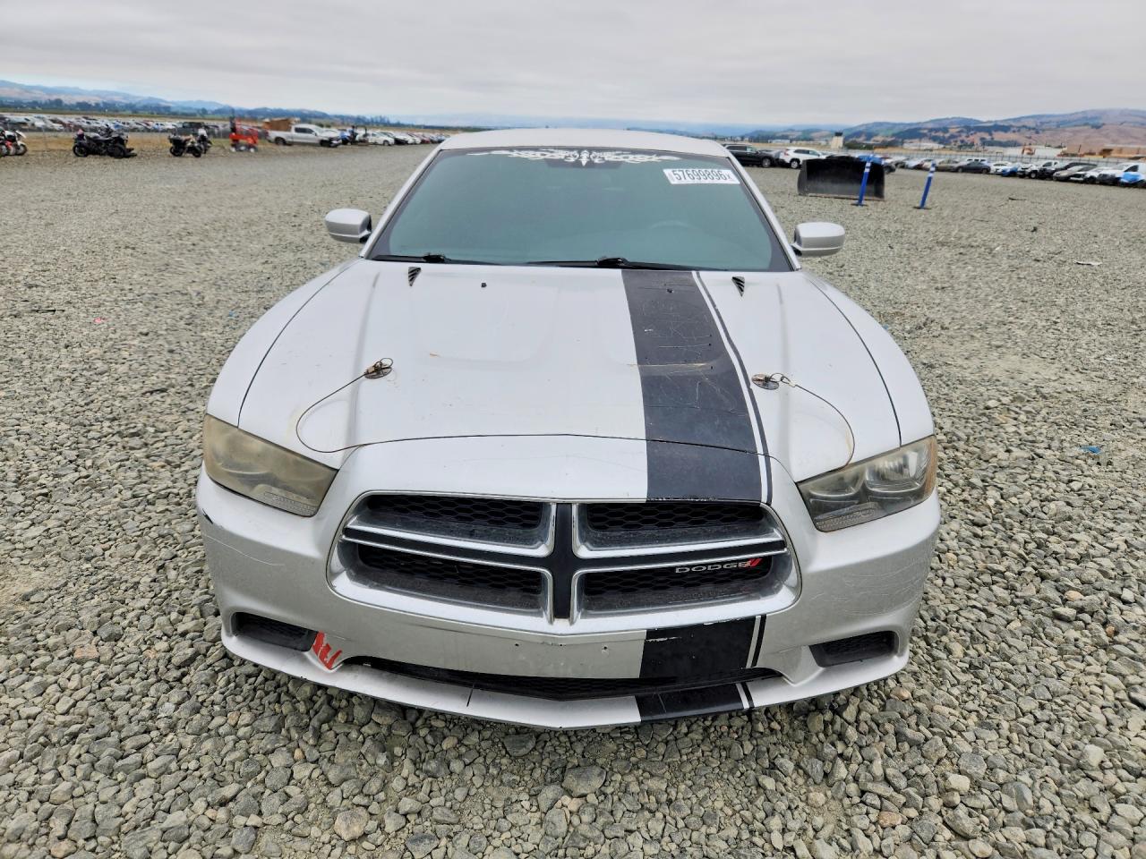 2012 Dodge Charger Se Silver vin: 2C3CDXBG8CH218499