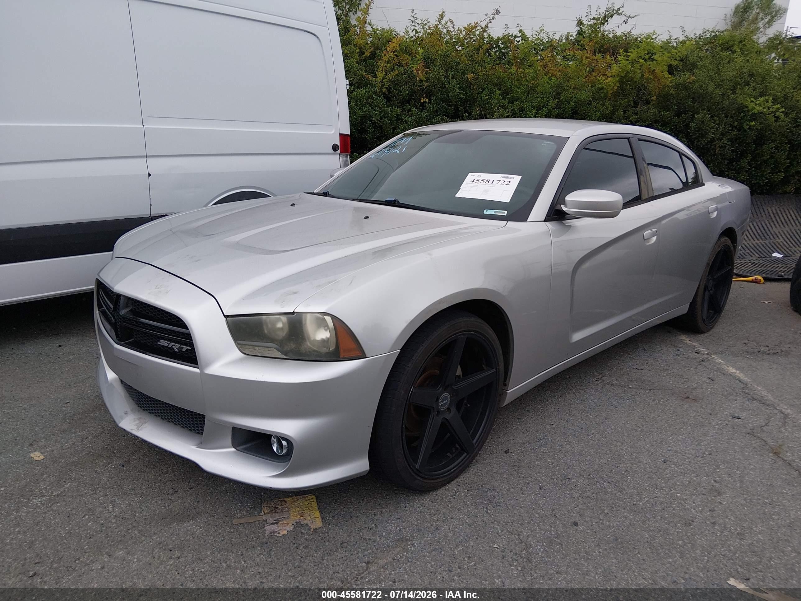 2012 Dodge Charger Se Silver vin: 2C3CDXBG8CH219121