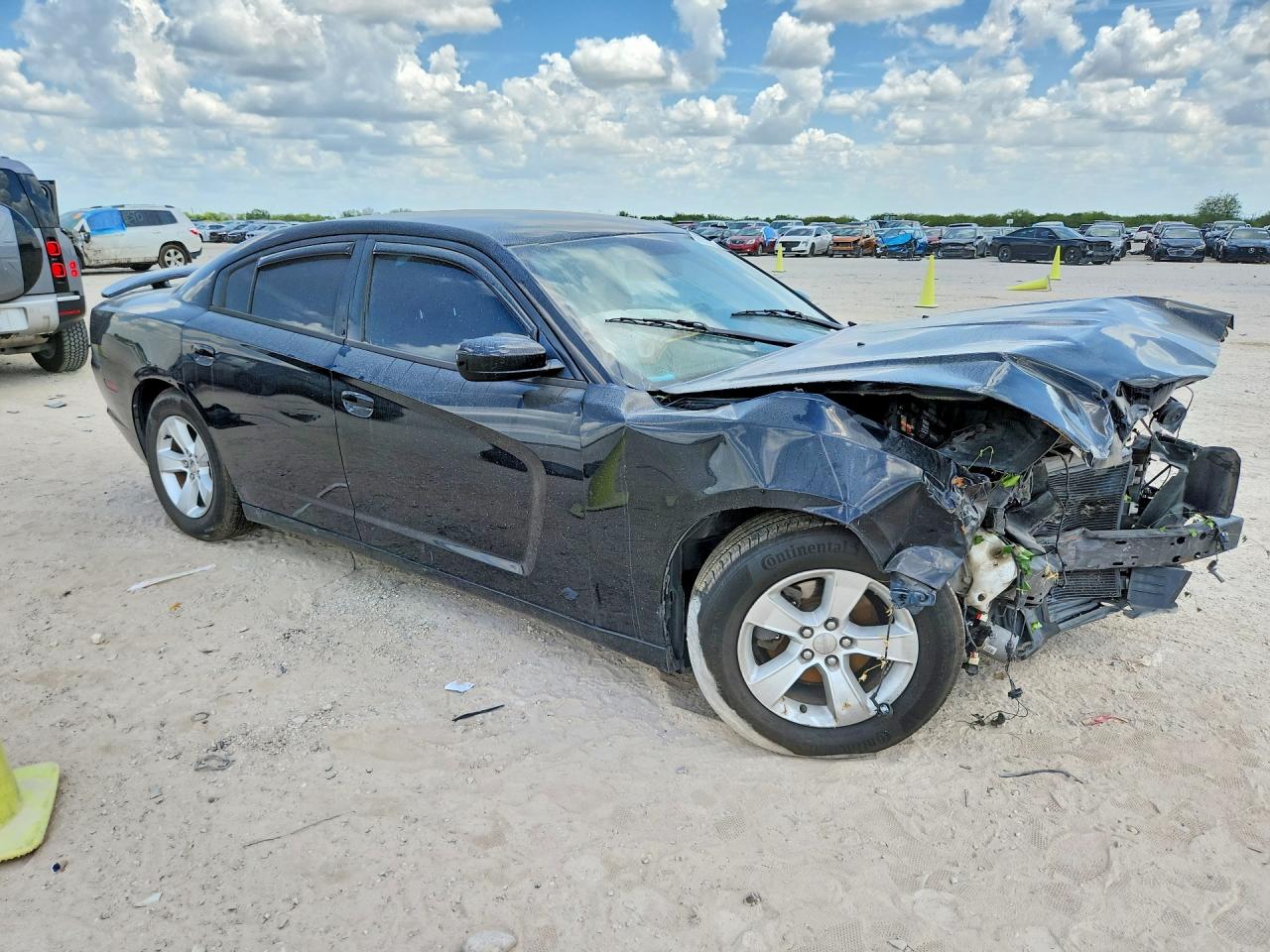 2013 Dodge Charger Se Black vin: 2C3CDXBG8DH550377