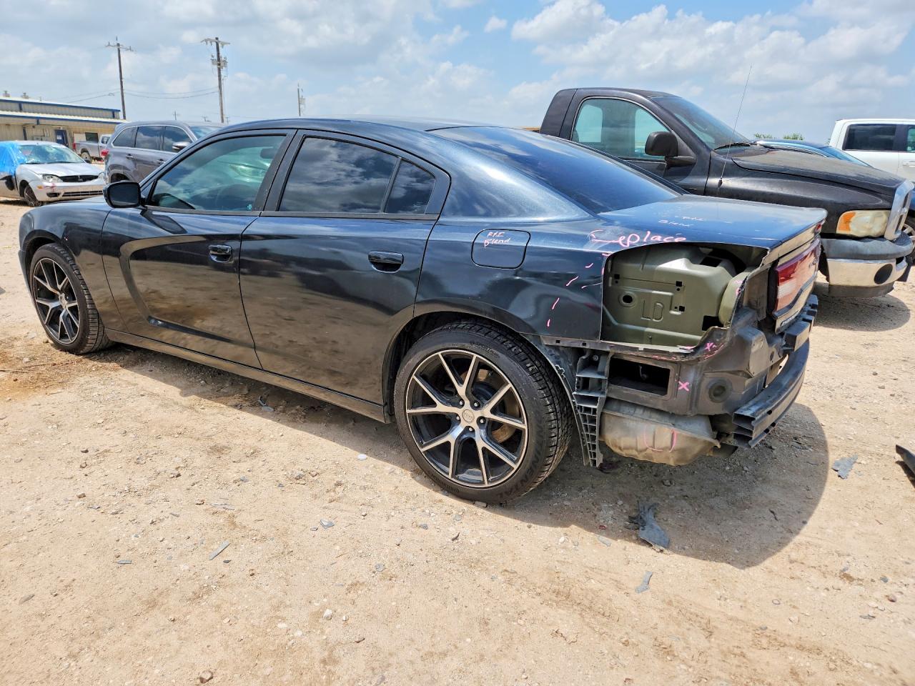 2013 Dodge Charger Se Black vin: 2C3CDXBG8DH554414