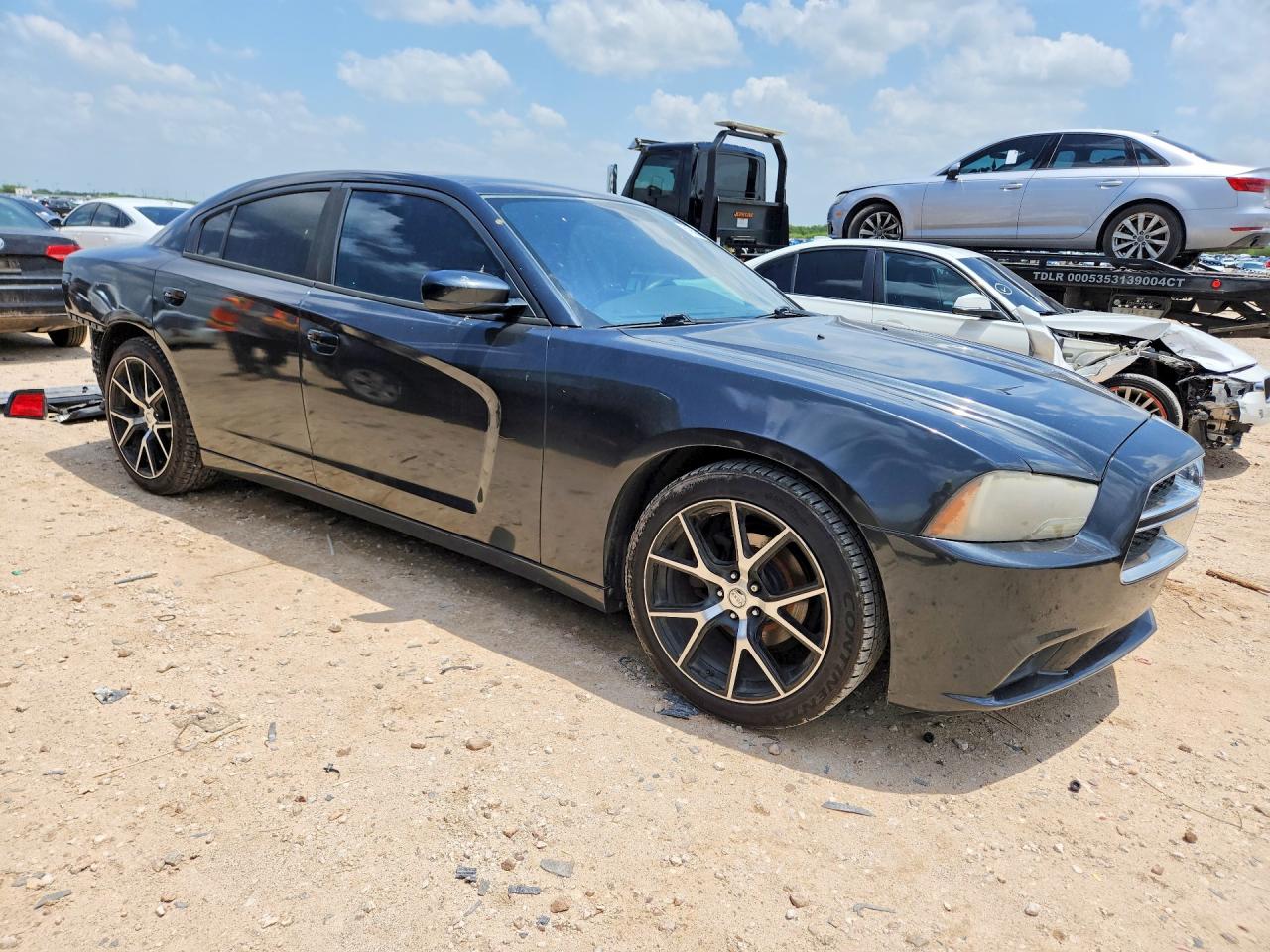 2013 Dodge Charger Se Black vin: 2C3CDXBG8DH554414