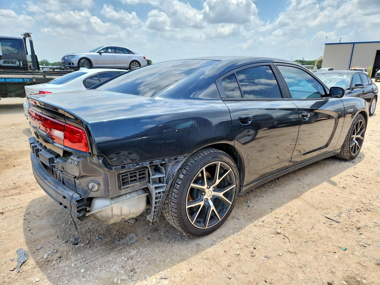 2013 Dodge Charger Se Black vin: 2C3CDXBG8DH554414