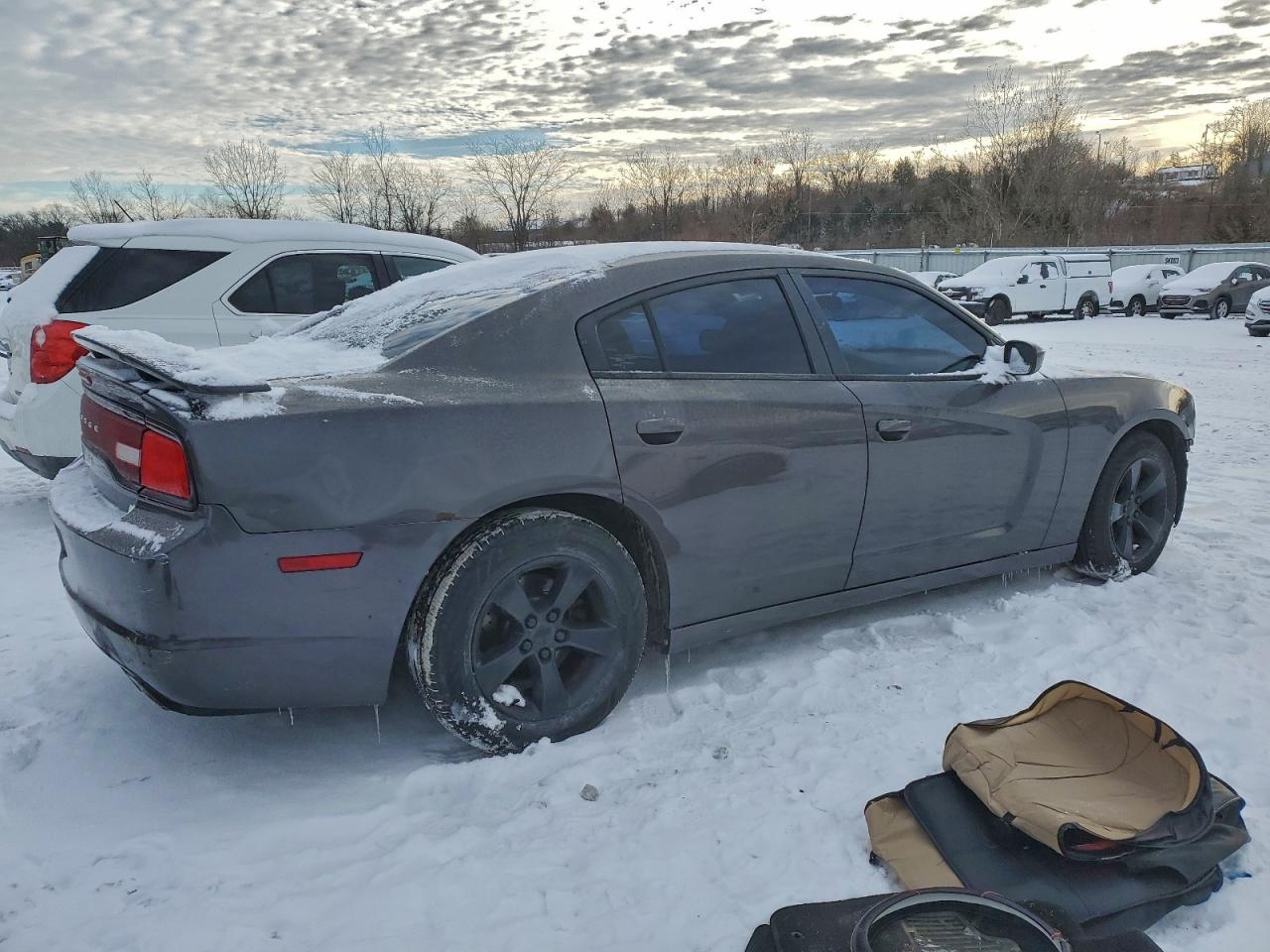 2013 Dodge Charger Se Gray vin: 2C3CDXBG8DH563873