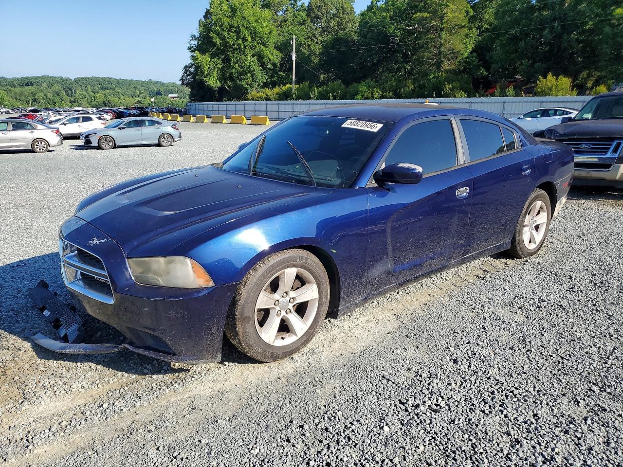 2013 Dodge Charger Se Blue vin: 2C3CDXBG8DH624235