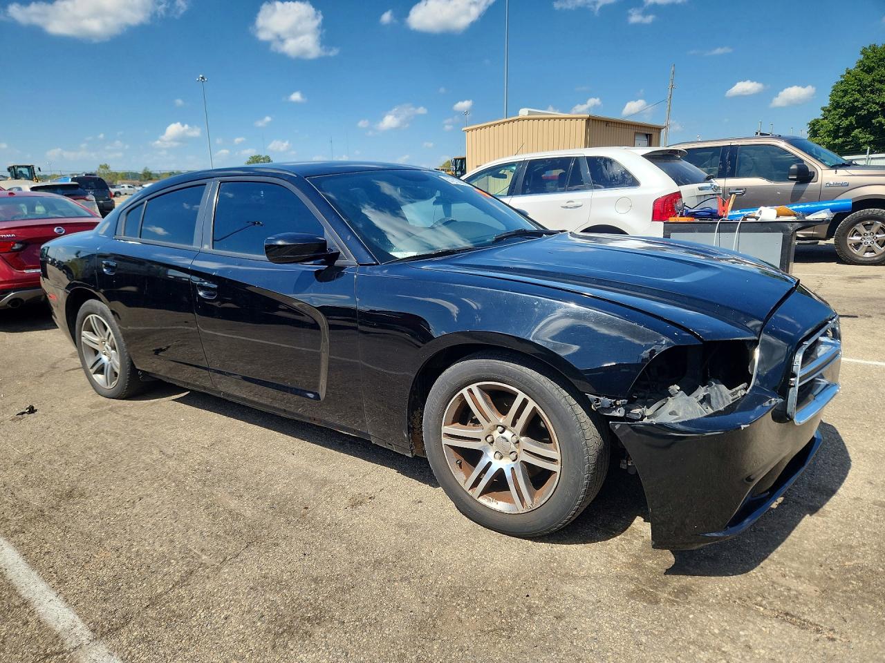 2013 Dodge Charger Se Black vin: 2C3CDXBG8DH639351
