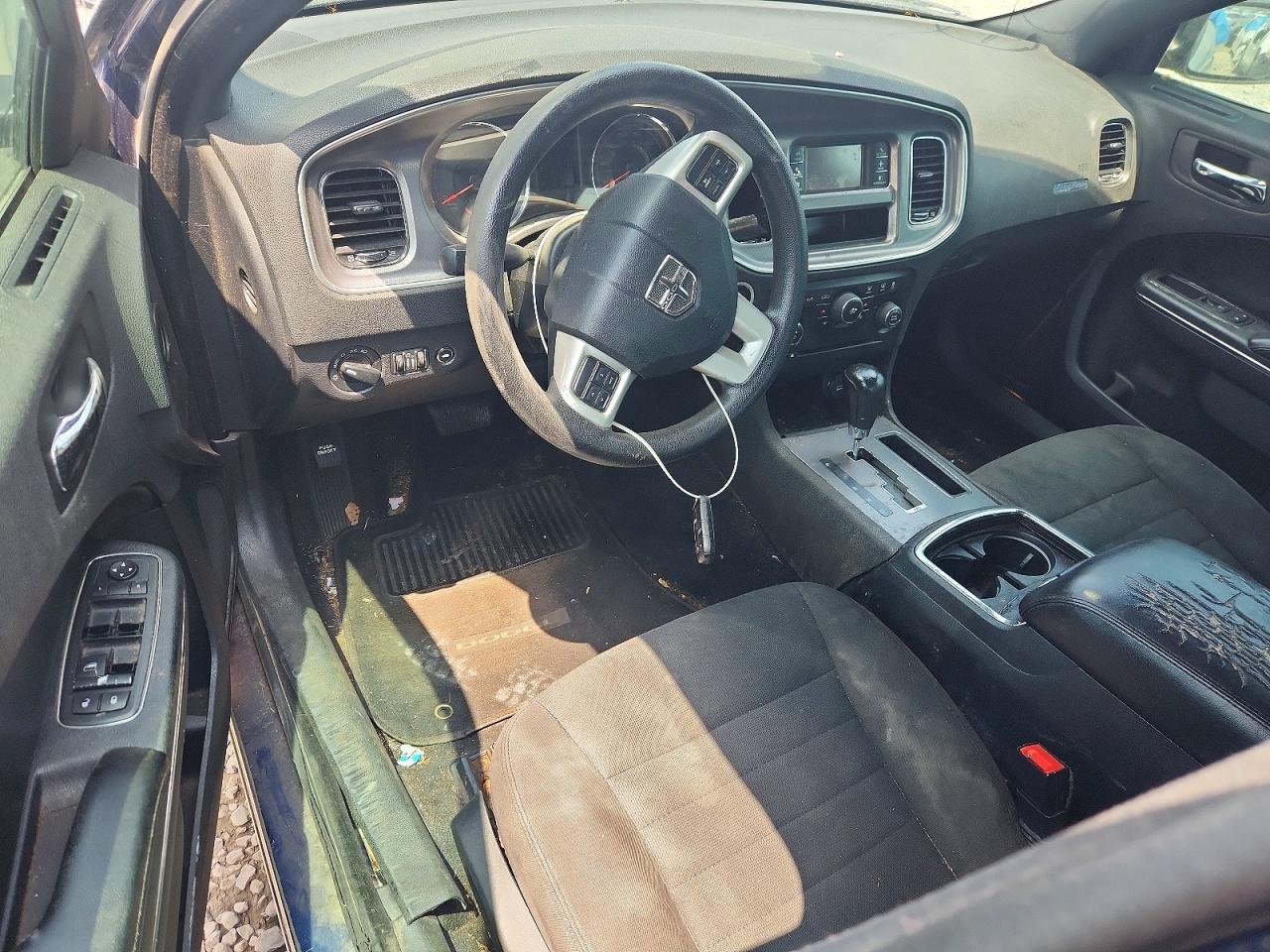 2013 Dodge Charger Se Blue vin: 2C3CDXBG8DH639768
