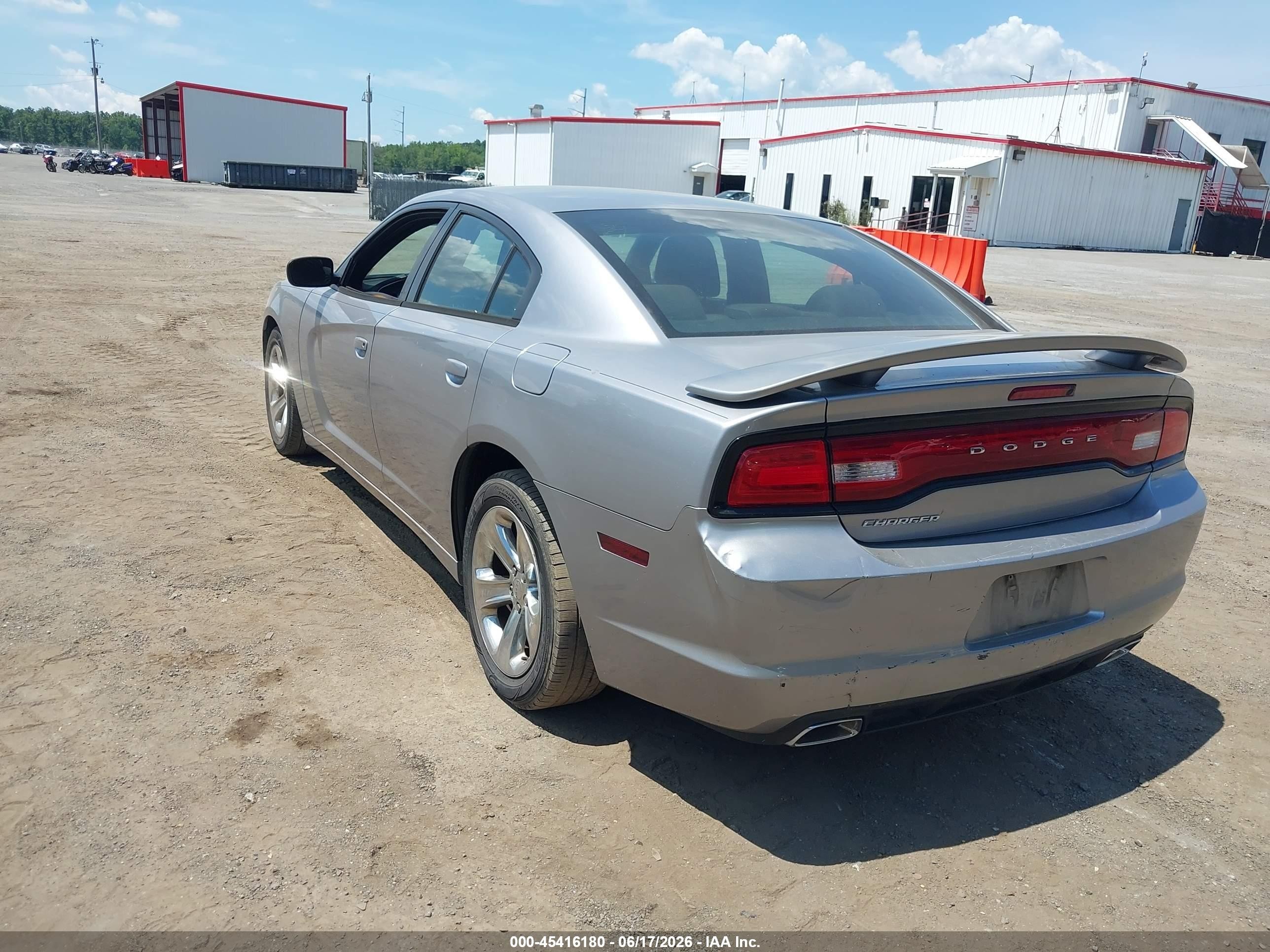 2013 Dodge Charger Se Silver vin: 2C3CDXBG8DH713982