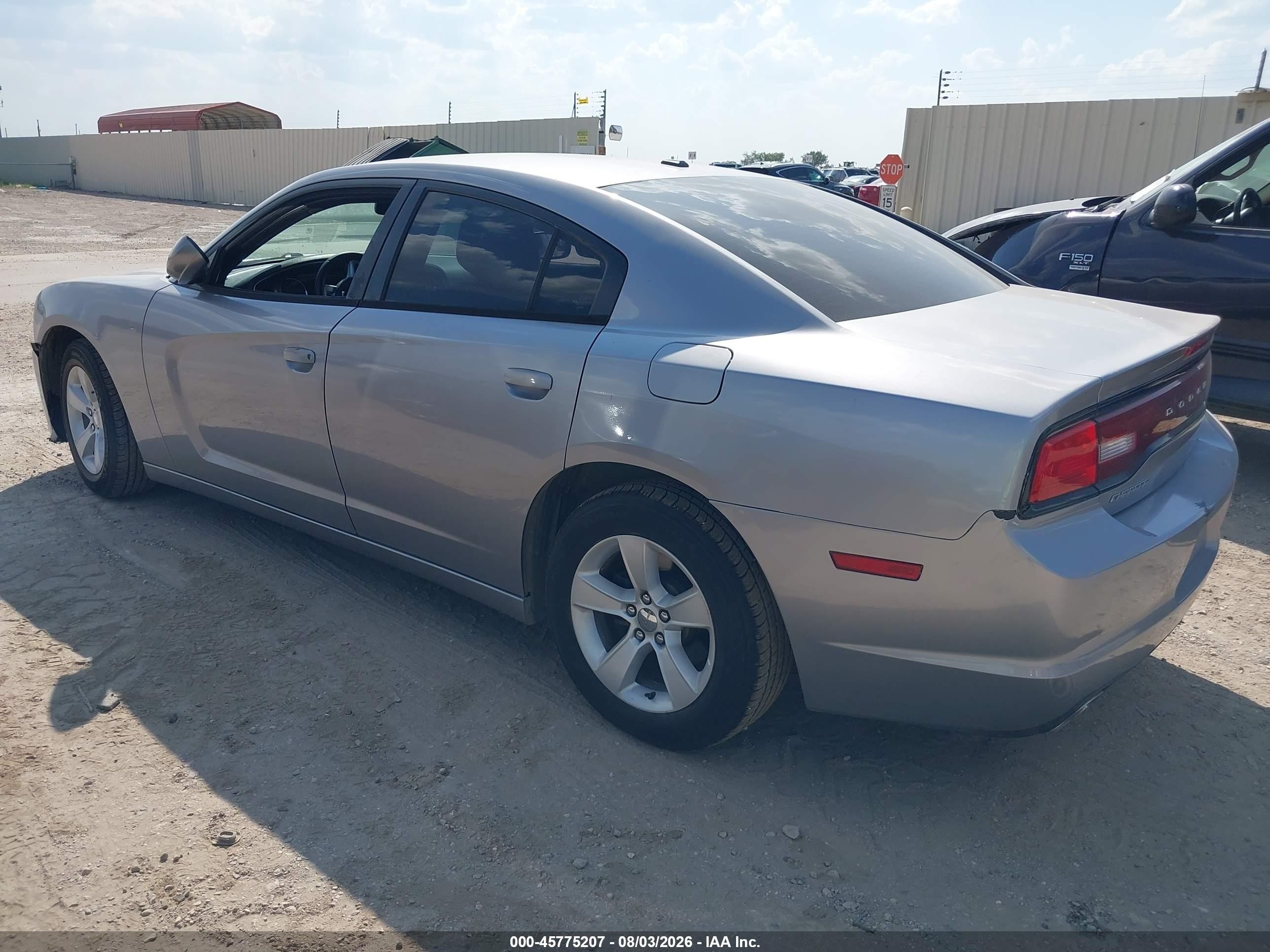 2014 Dodge Charger Se Silver vin: 2C3CDXBG8EH114176