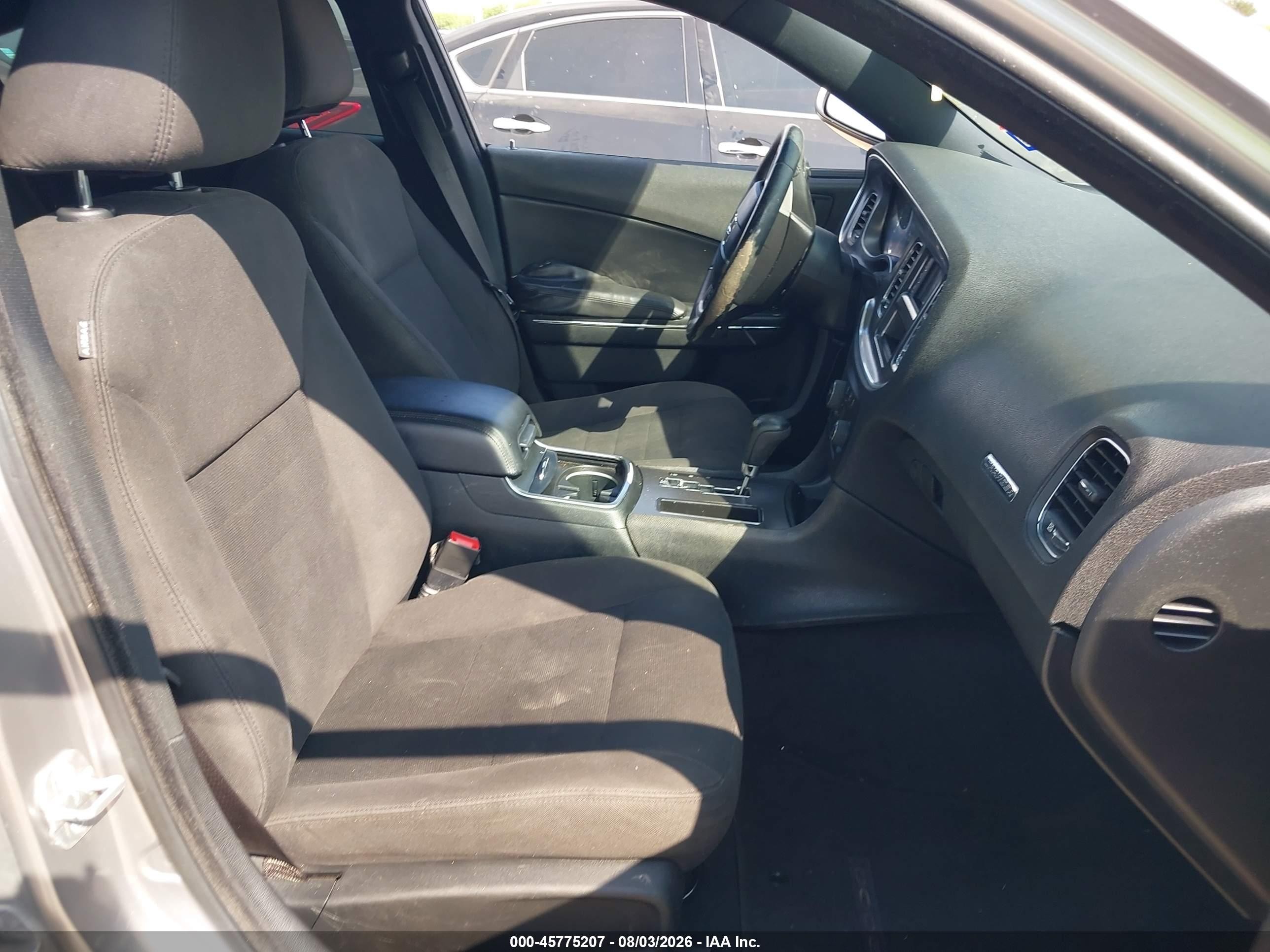 2014 Dodge Charger Se Silver vin: 2C3CDXBG8EH114176