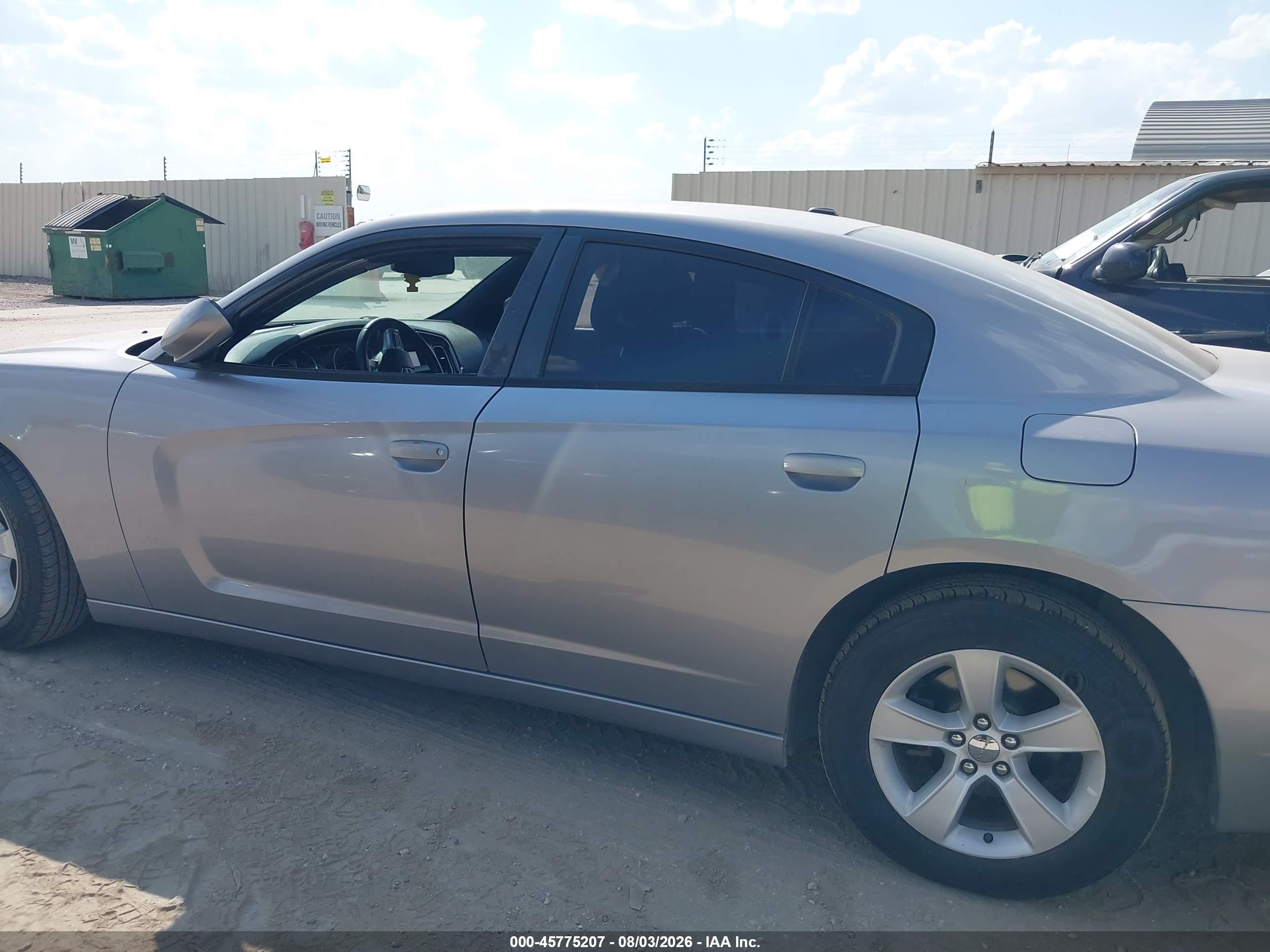 2014 Dodge Charger Se Silver vin: 2C3CDXBG8EH114176